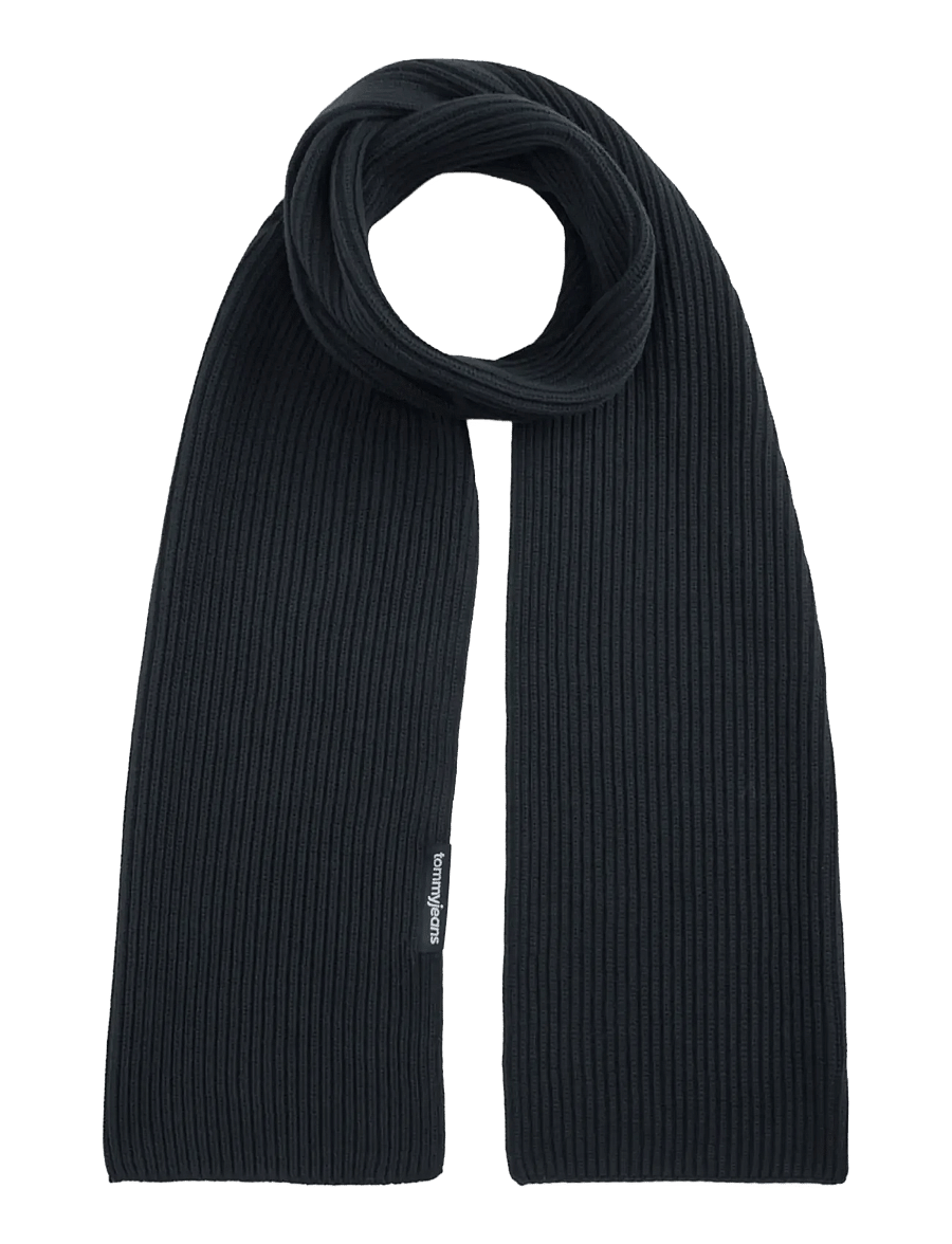 Tommy Hilfiger - TJM LINEAR LOGO SCARF - talvesallid - dark night navy - 1