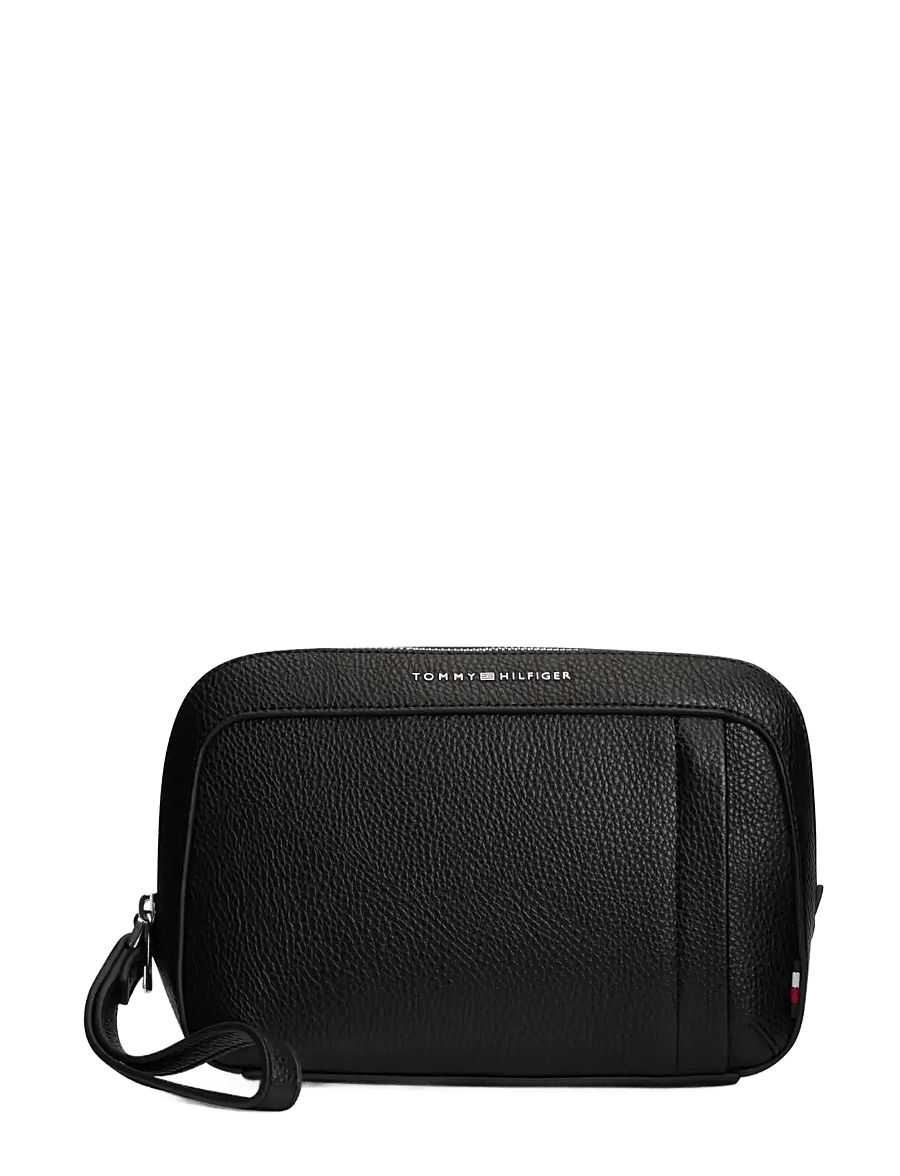 Tommy Hilfiger - TH CENTRAL WASHBAG - nach anlass kaufen - black - 0