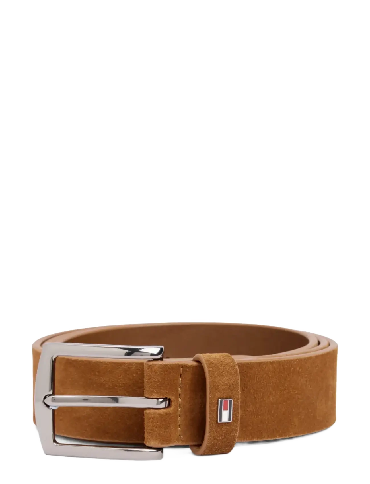 Tommy Hilfiger DENTON 3.5 SUEDE - Klassische Gürtel - COGNAC / brown