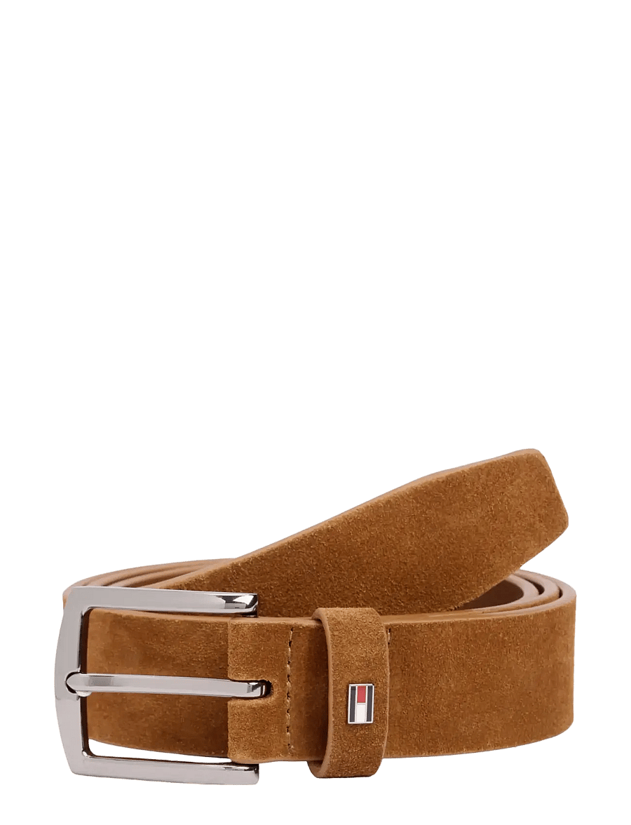 Tommy Hilfiger - DENTON 3.5 SUEDE - klassische gürtel - cognac - 0