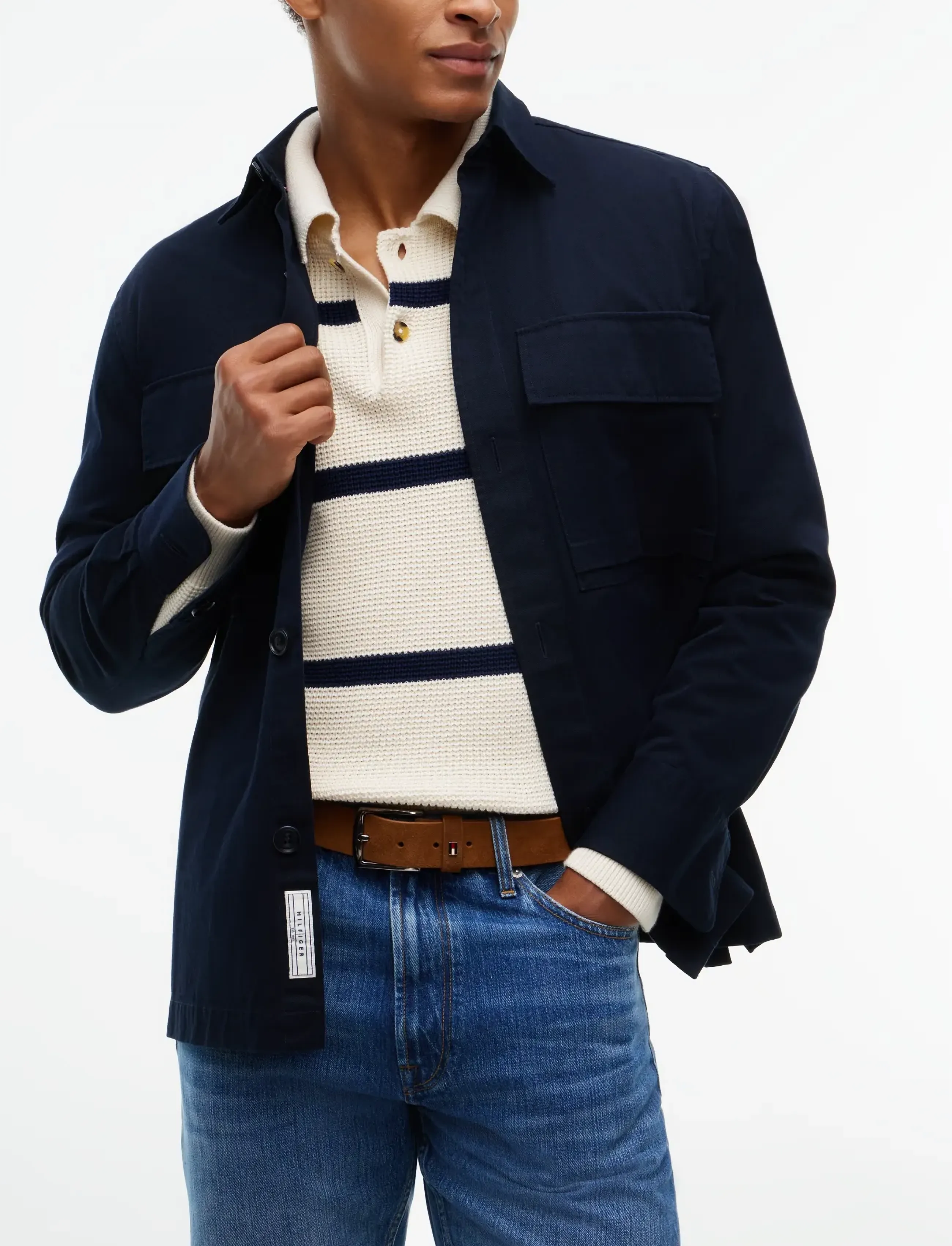 Tommy Hilfiger DENTON 3.5 SUEDE - Tommy Hilfiger - COGNAC / brown