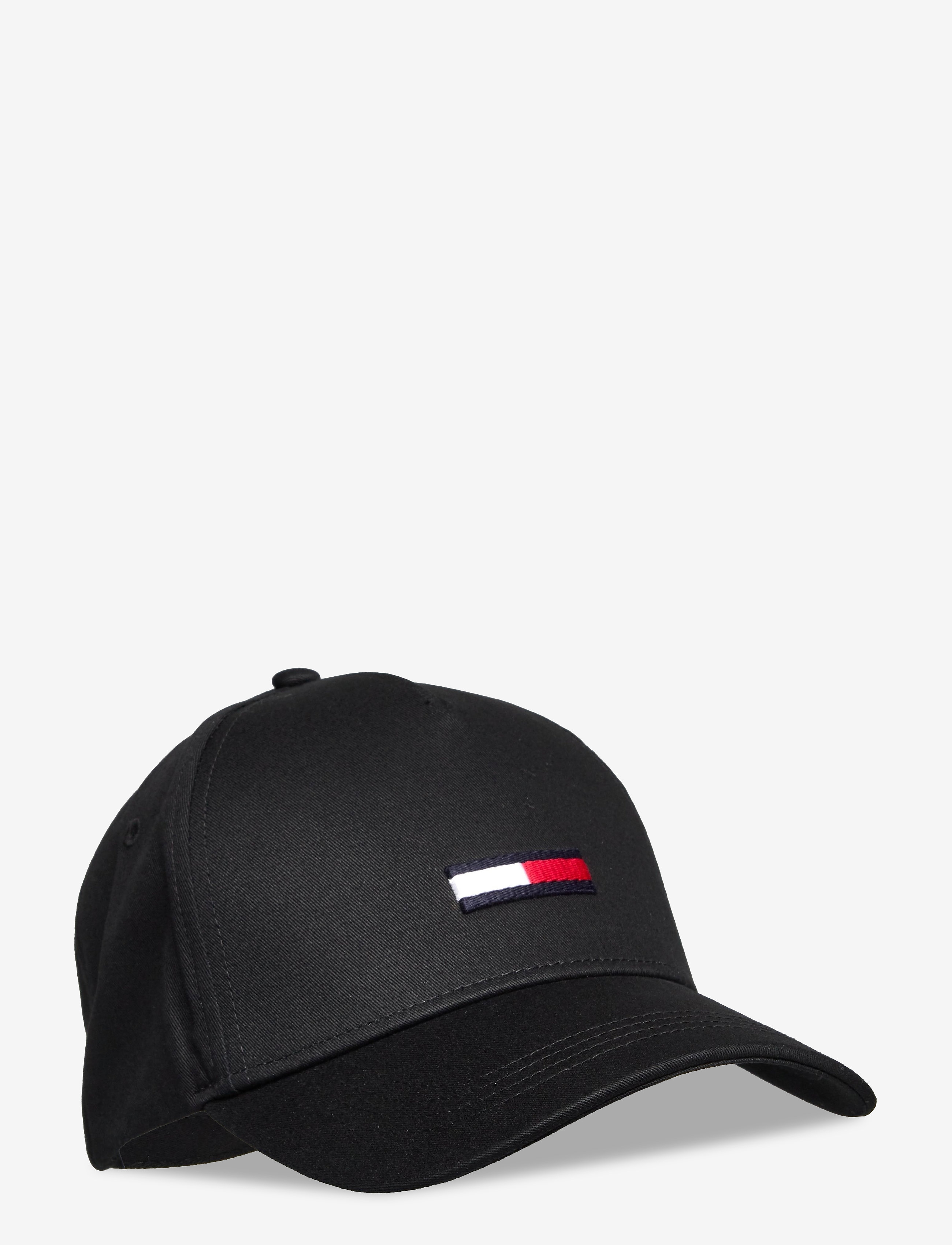 Tommy Hilfiger Tju Flag Cap, One Size, Headwear, Schwarz - Caps, Männerswear