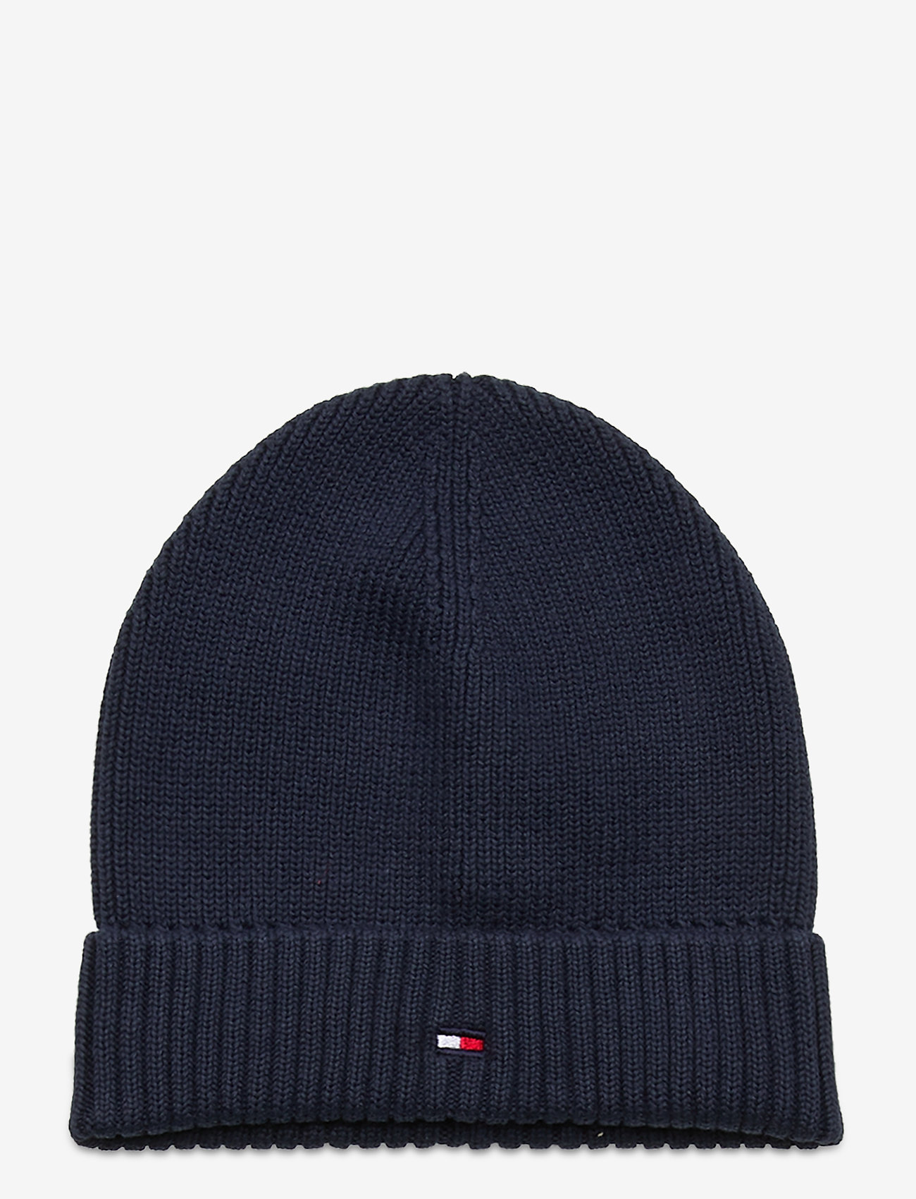 FLAG KNIT BEANIE - TWILIGHT NAVY