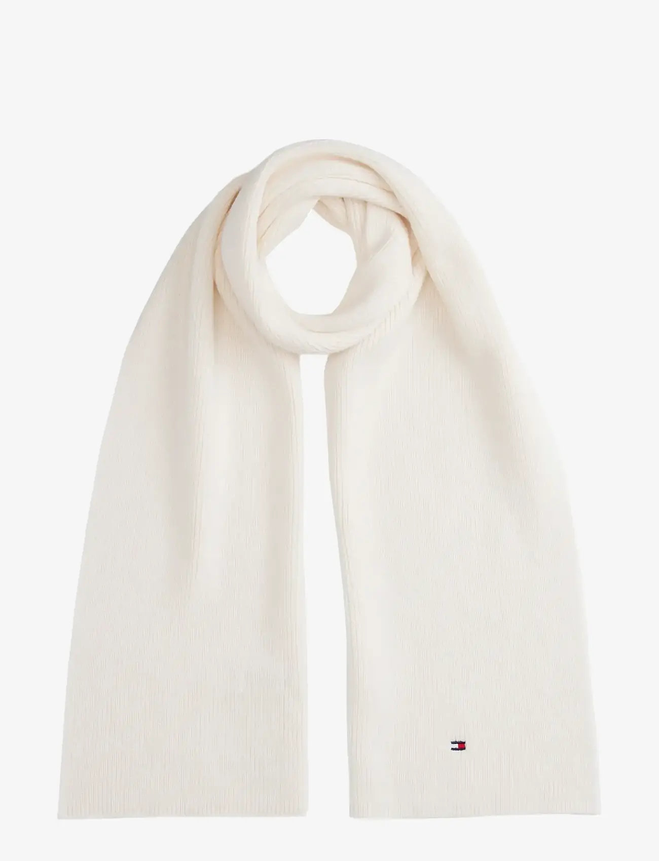 Tommy Hilfiger - SMALL FLAG SCARF - winteraccessoires - ancient white - 1
