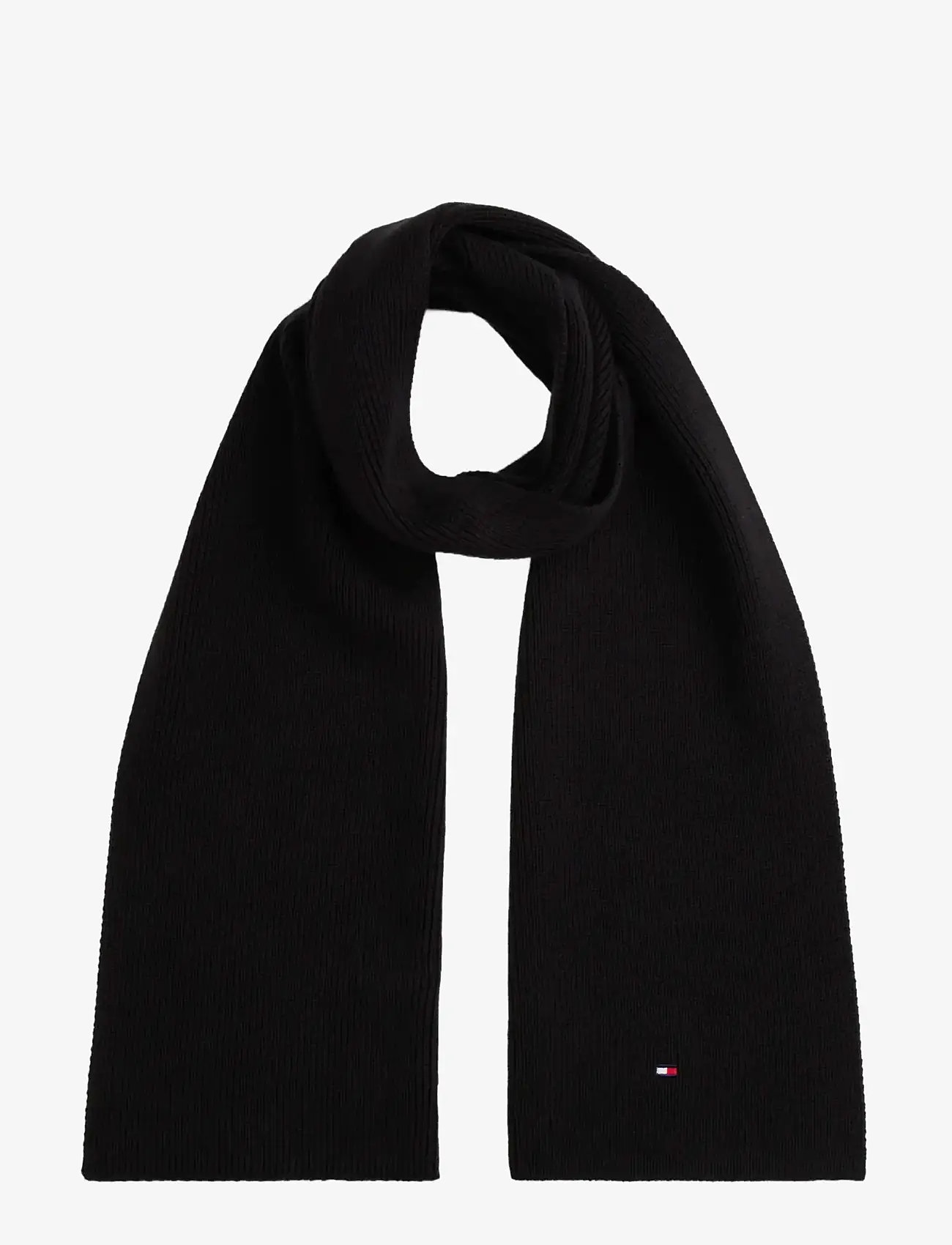 Tommy Hilfiger - SMALL FLAG SCARF - zubehör - black - 0