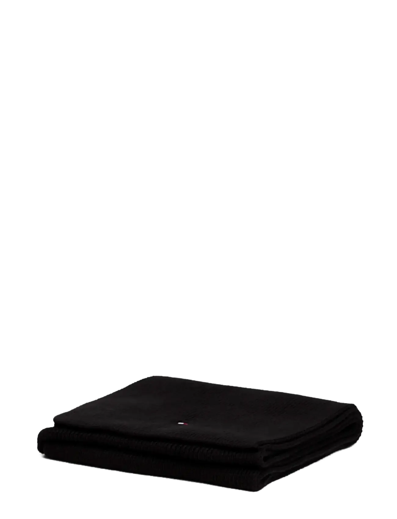 Tommy Hilfiger - SMALL FLAG SCARF - halsdukar - black - 2