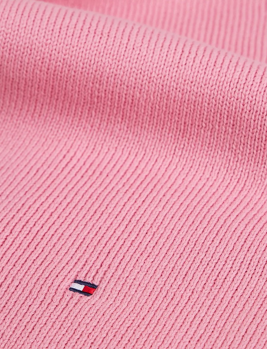 Tommy Hilfiger - SMALL FLAG SCARF - halsdukar - mystic pink - 4