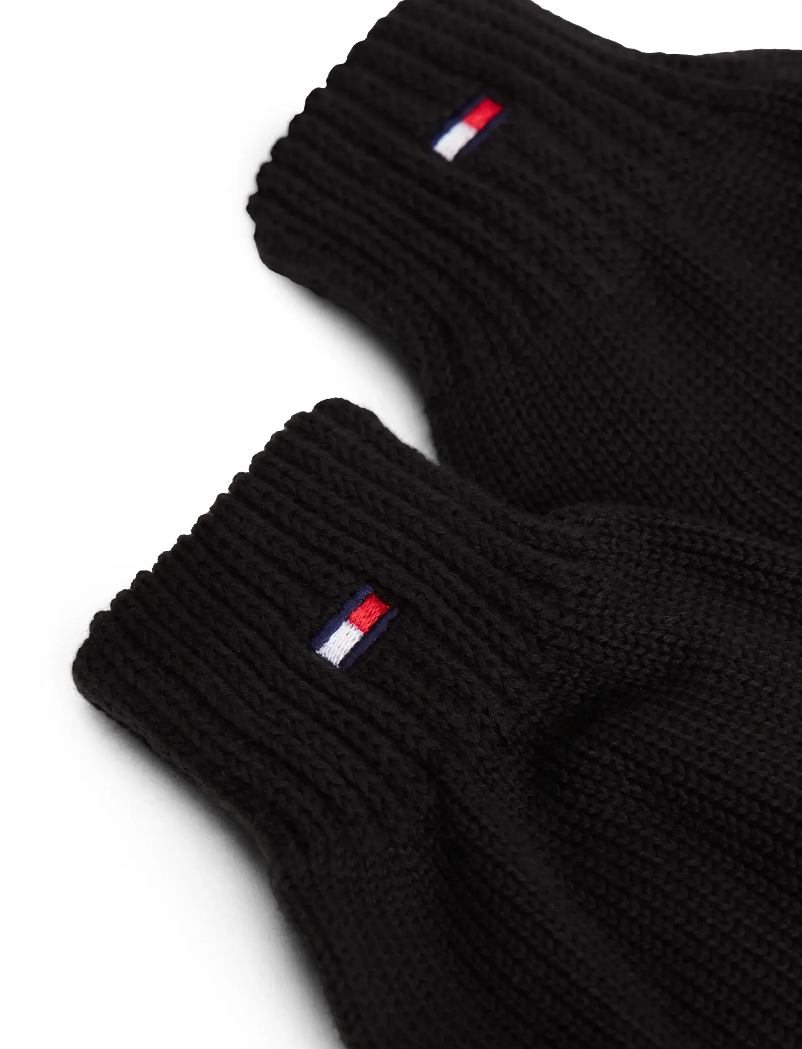 Tommy Hilfiger - SMALL FLAG GLOVES - gloves - black - 1