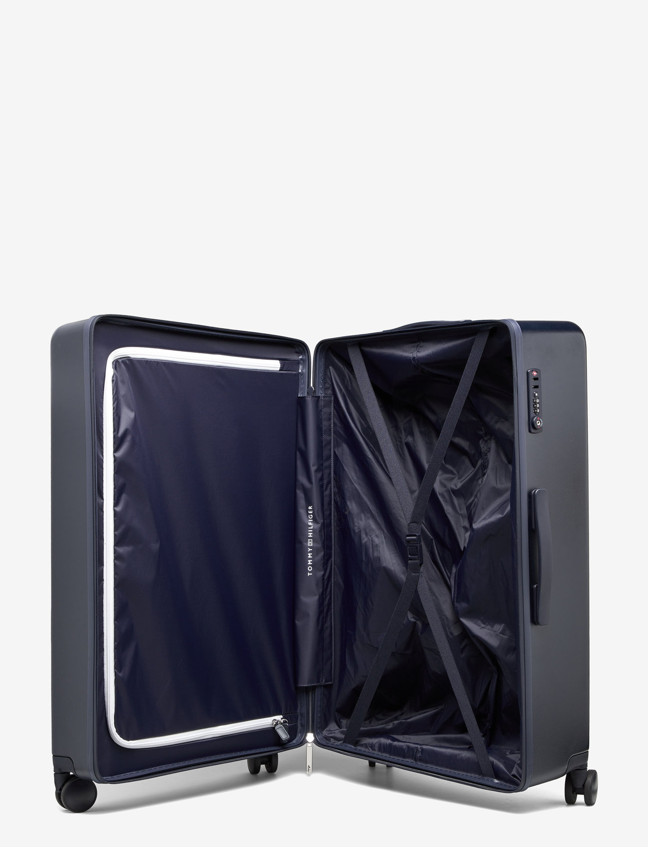 Tommy Hilfiger - TH LARGE SUITCASE - suitcases - space blue - 5