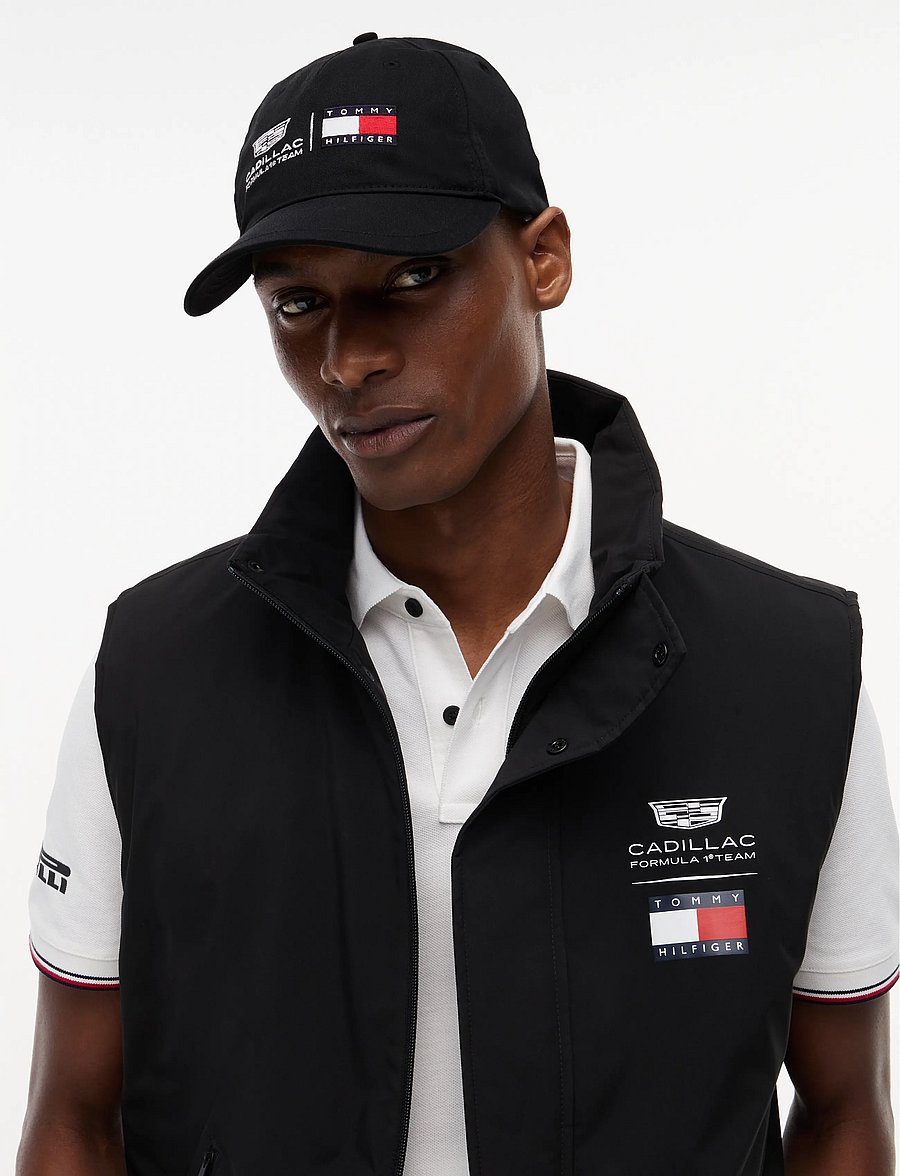 Tommy Hilfiger - TH X CF1 LOGO CAP - kasketter & caps - black - 4