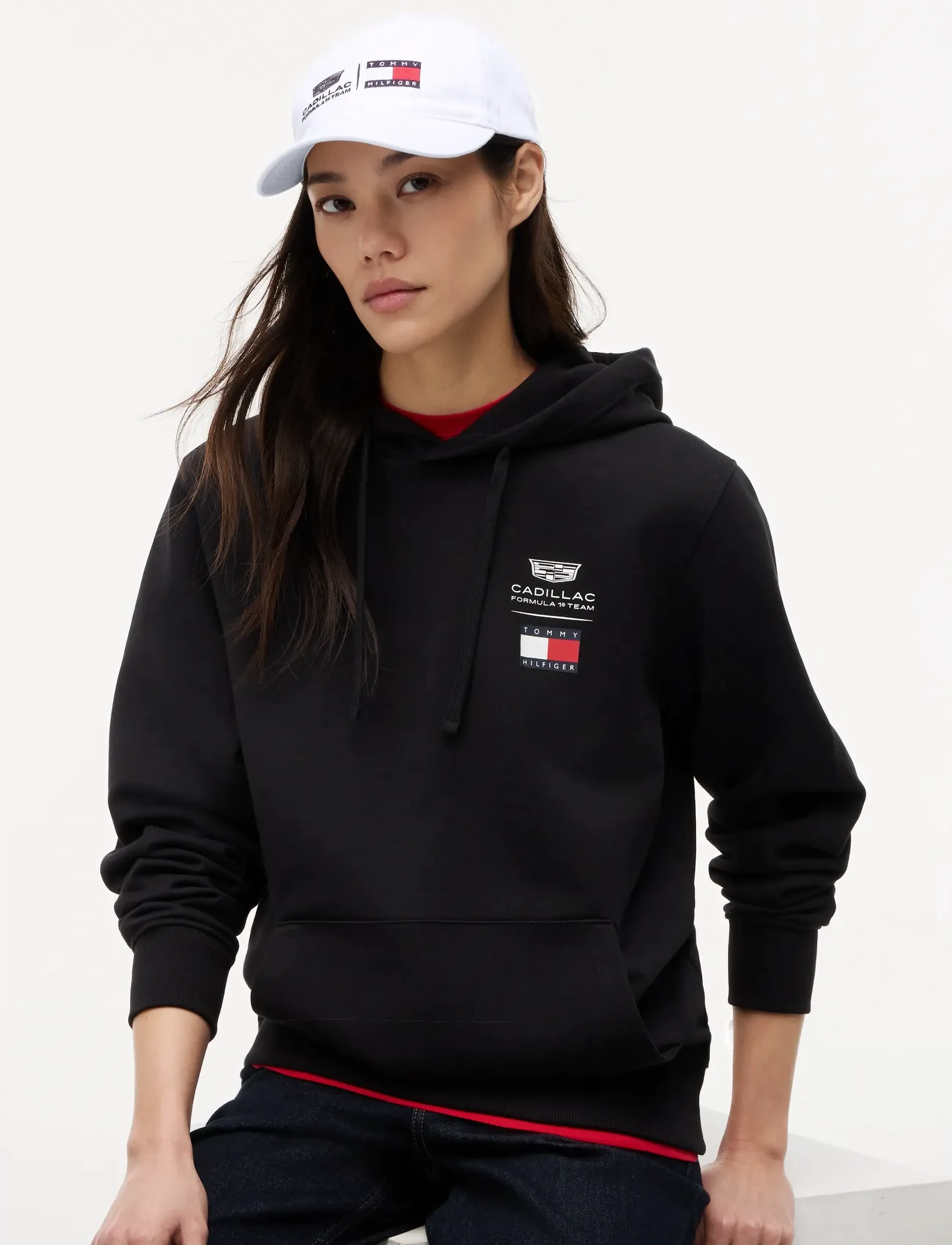 Tommy Hilfiger - TH X CF1 LOGO CAP - kappen - optic white - 4