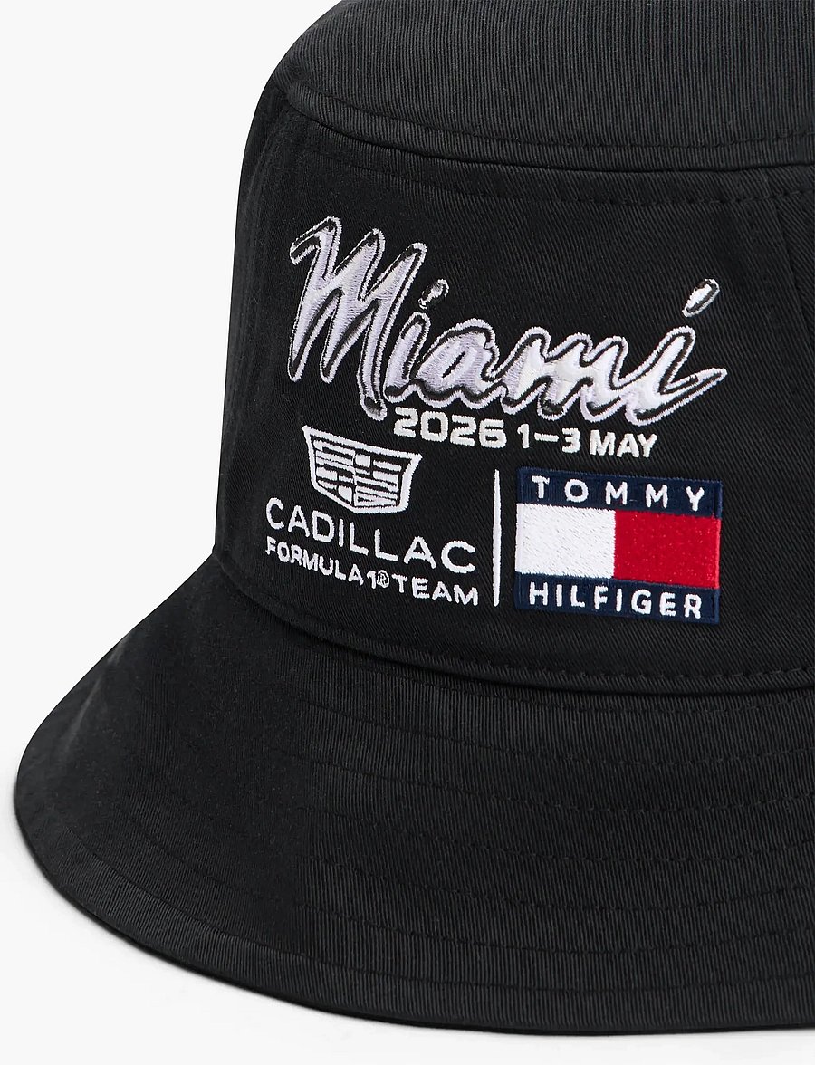 Tommy Hilfiger - TH X CF1 MIAMI BUCKET HAT - anglerhüte - black - 3