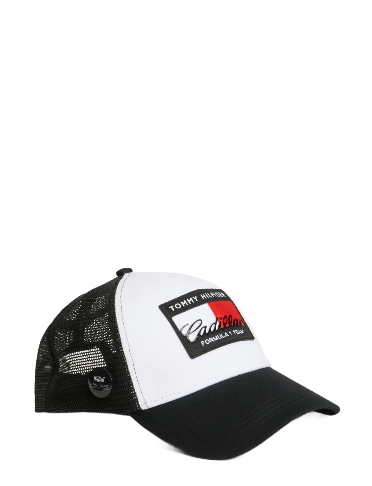 Tommy Hilfiger - TH X CF1 FLAG TRUCKER CAP - kappen - white   black - 1
