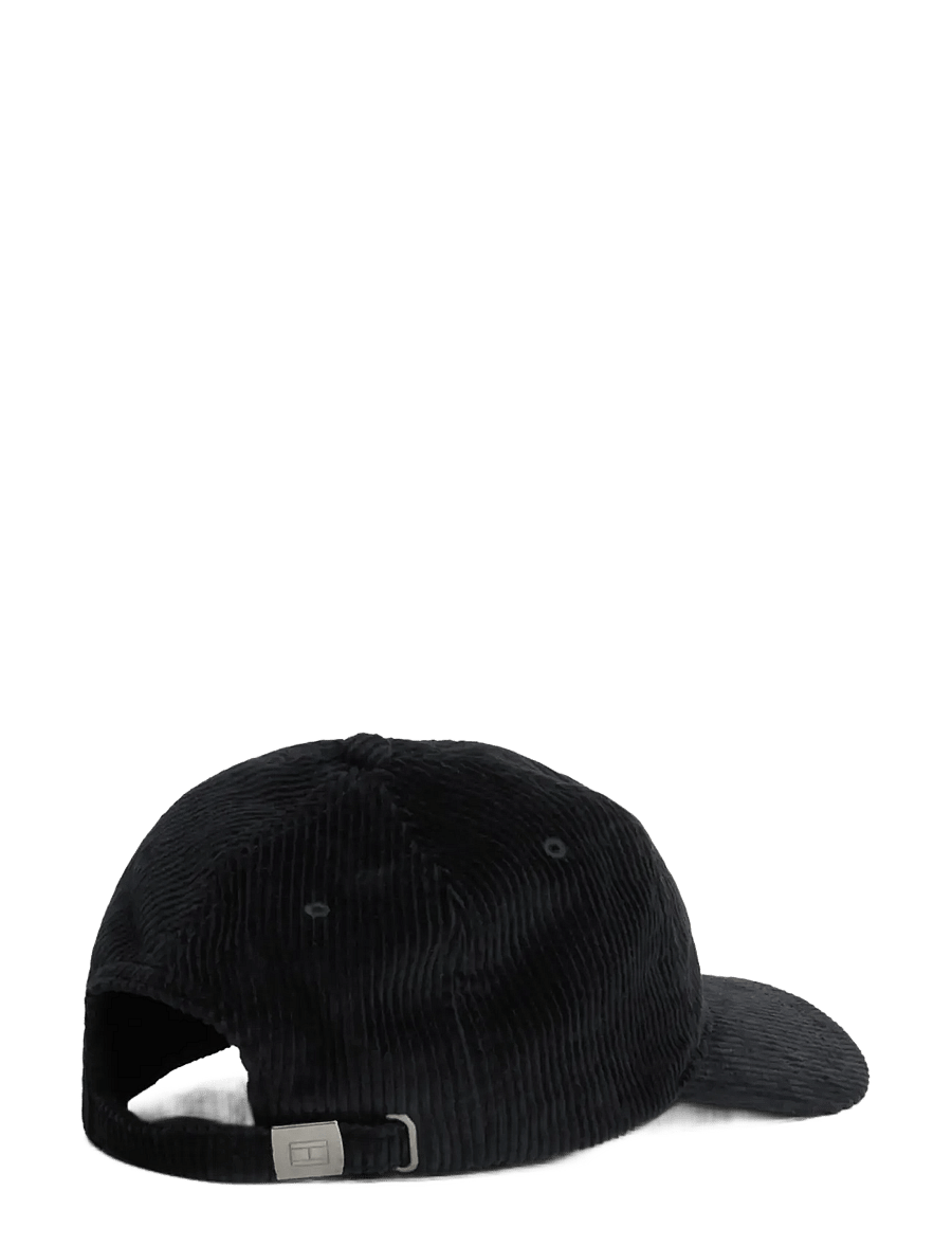 Tommy Hilfiger - TH X CF1 CHEVRON CORD CAP - kappen - black - 1