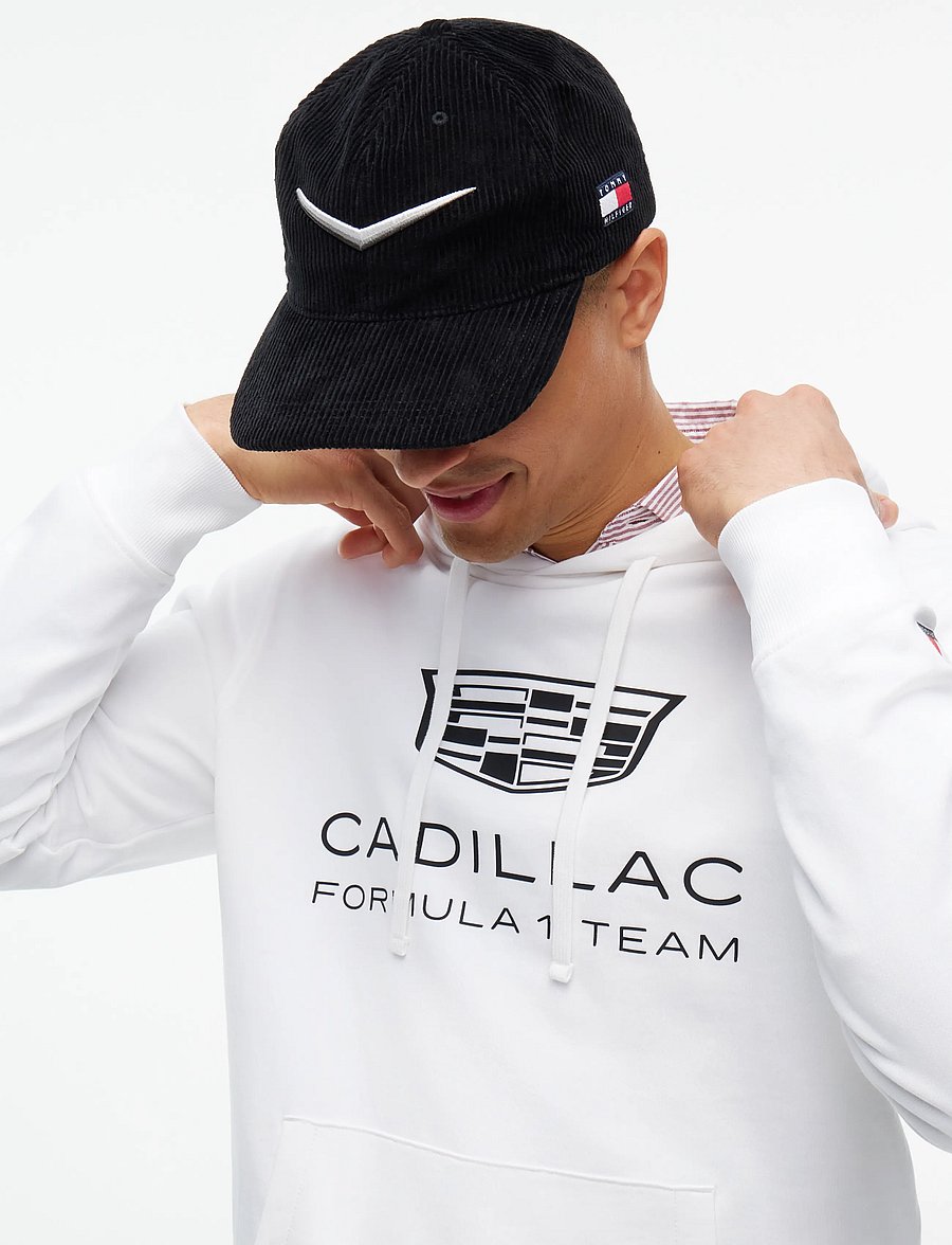Tommy Hilfiger - TH X CF1 CHEVRON CORD CAP - kappen - black - 2