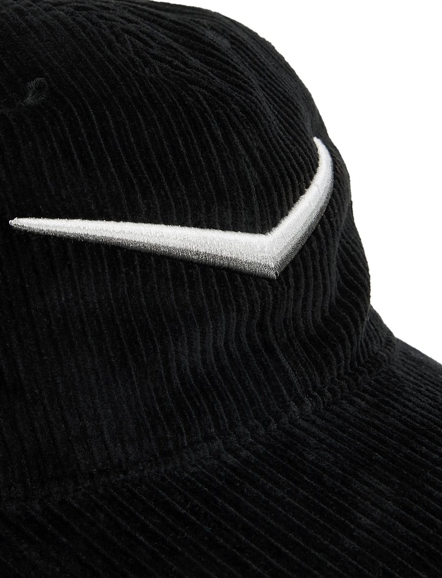 Tommy Hilfiger - TH X CF1 CHEVRON CORD CAP - kappen - black - 4