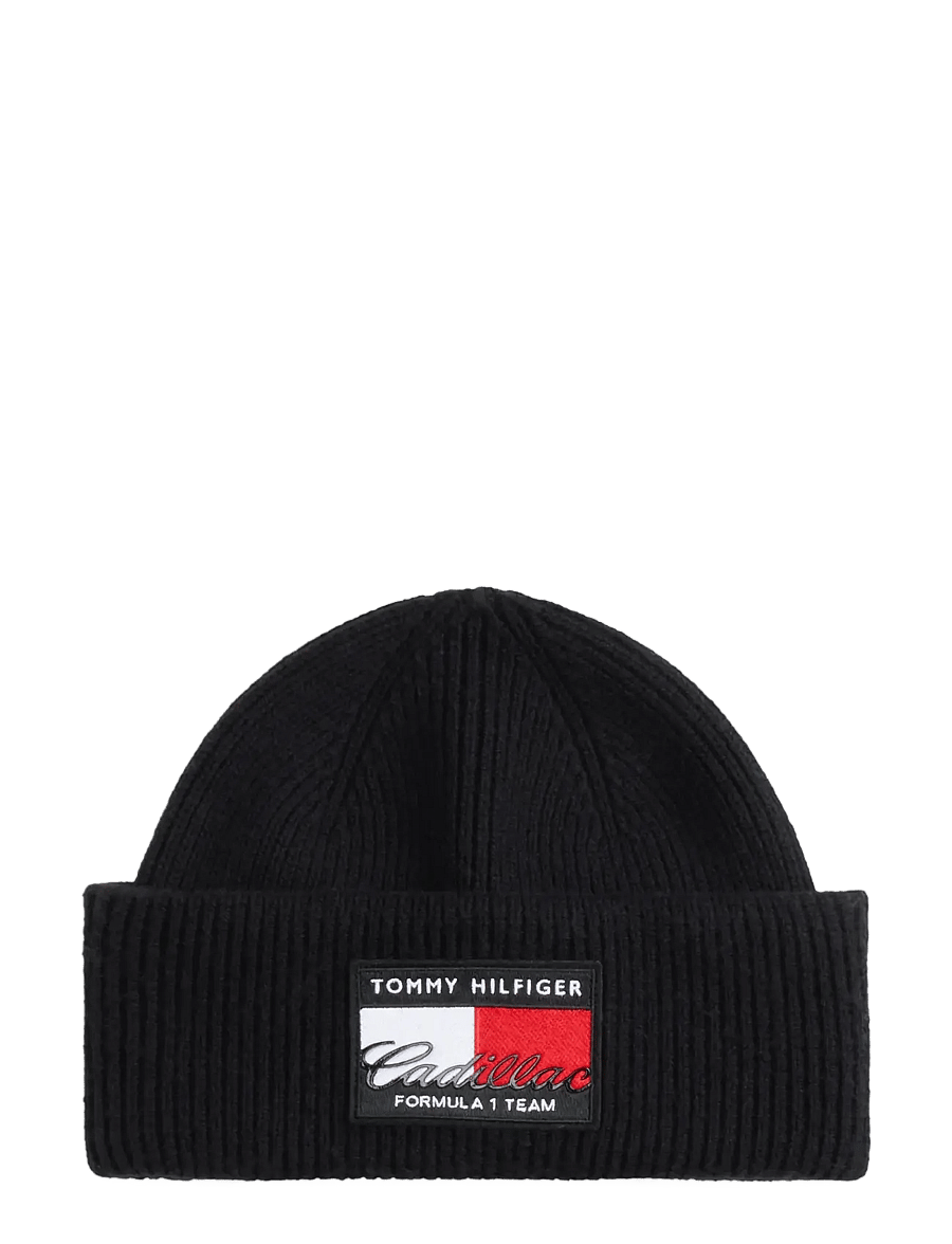 Tommy Hilfiger - TH X CF1 FLAG BEANIE - nach anlass kaufen - black - 0