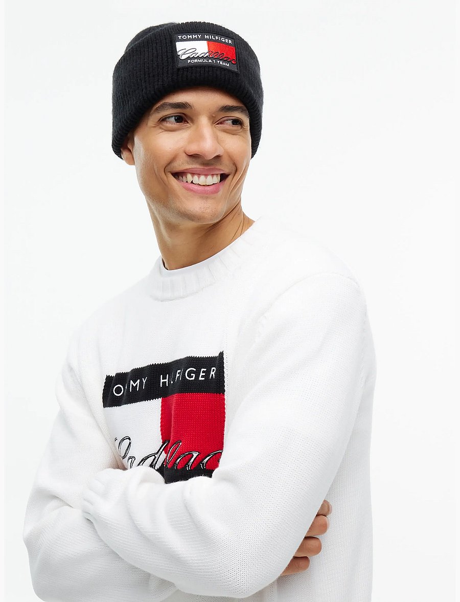 Tommy Hilfiger - TH X CF1 FLAG BEANIE - nach anlass kaufen - black - 2