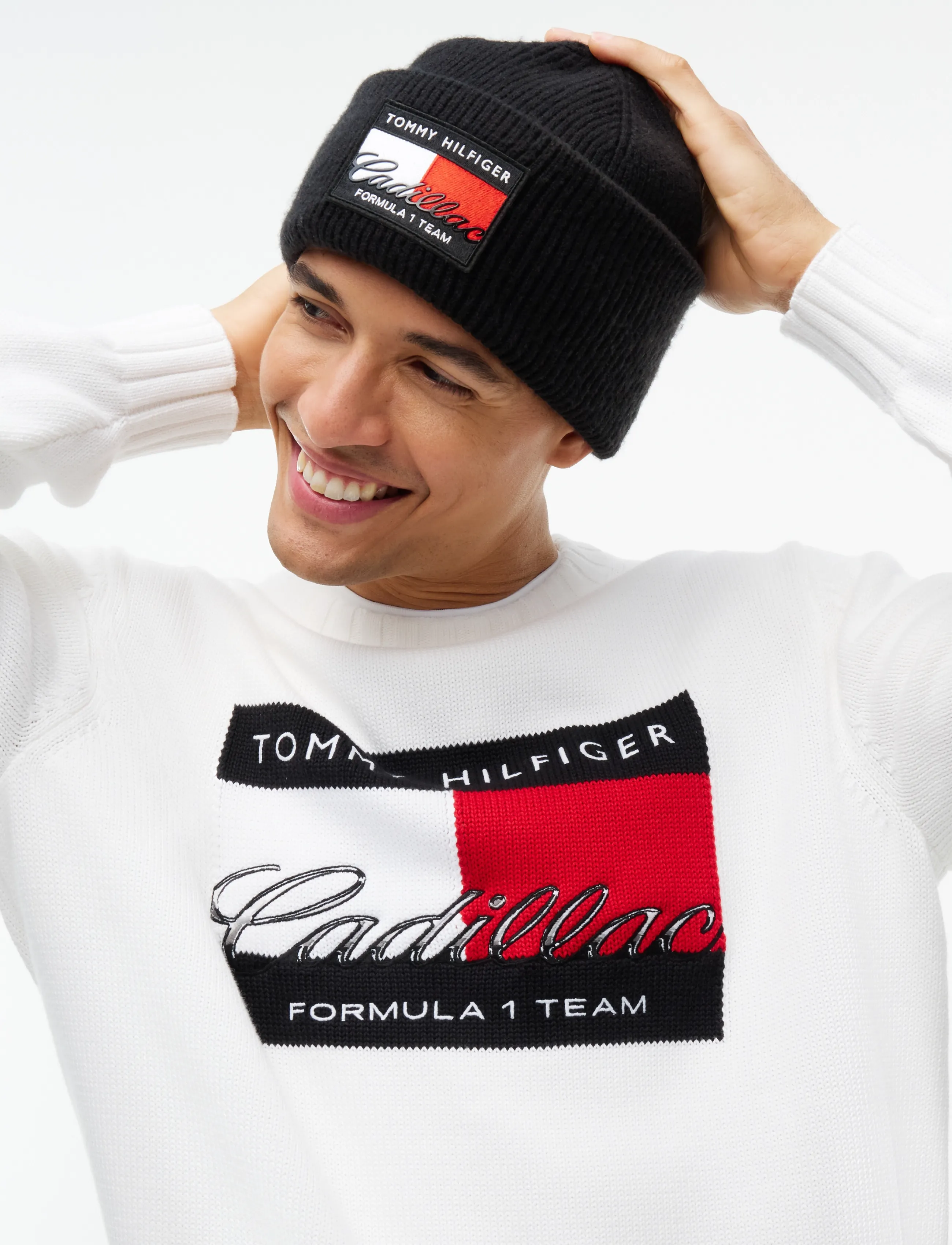 Tommy Hilfiger - TH X CF1 FLAG BEANIE - nach anlass kaufen - black - 3