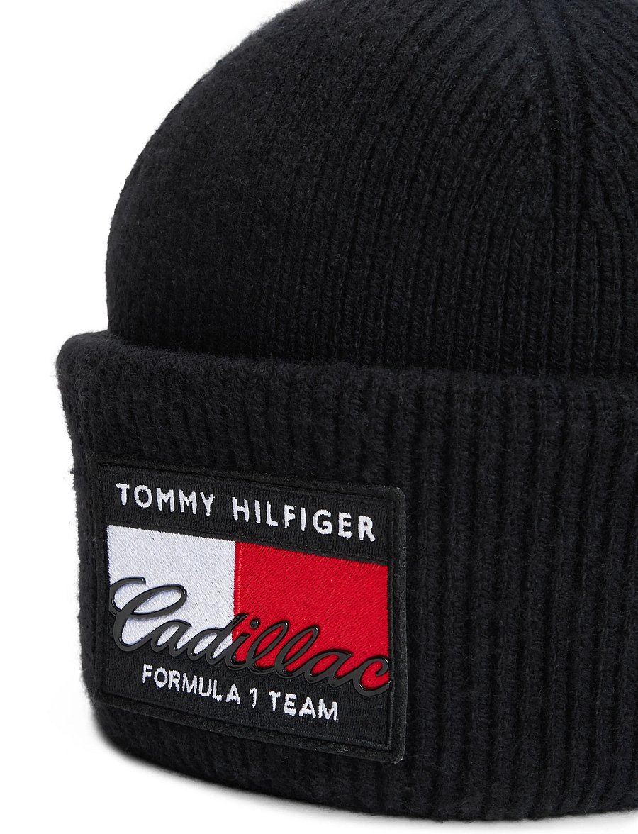 Tommy Hilfiger - TH X CF1 FLAG BEANIE - nach anlass kaufen - black - 4