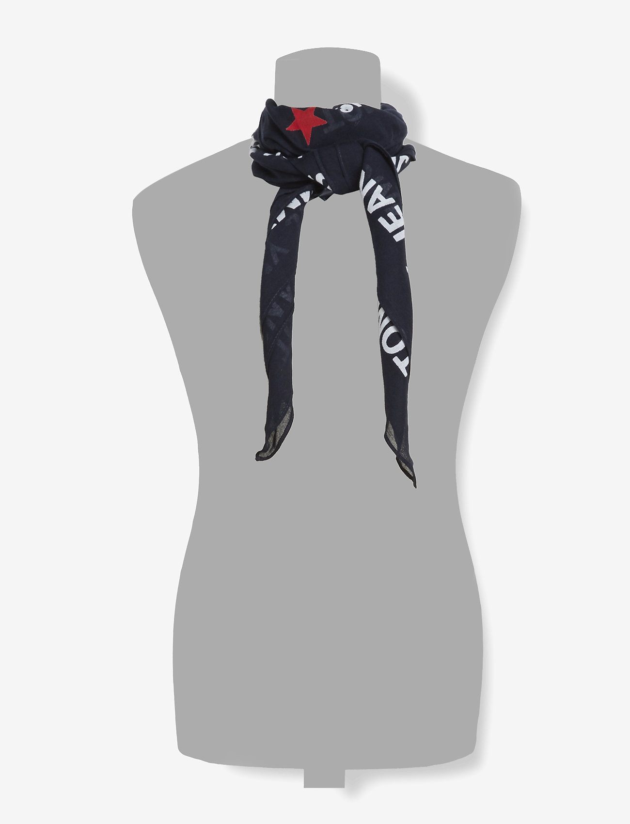 Tommy Hilfiger - TJW PATCH SCARF - black iris - 1