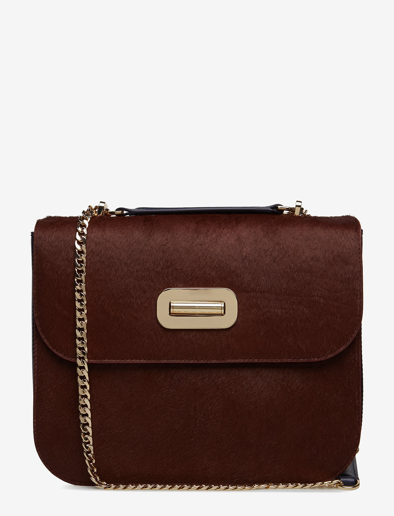 Tommy Hilfiger - TURN LOCK SATCHEL PO - burgundy/ tommy navy - 0