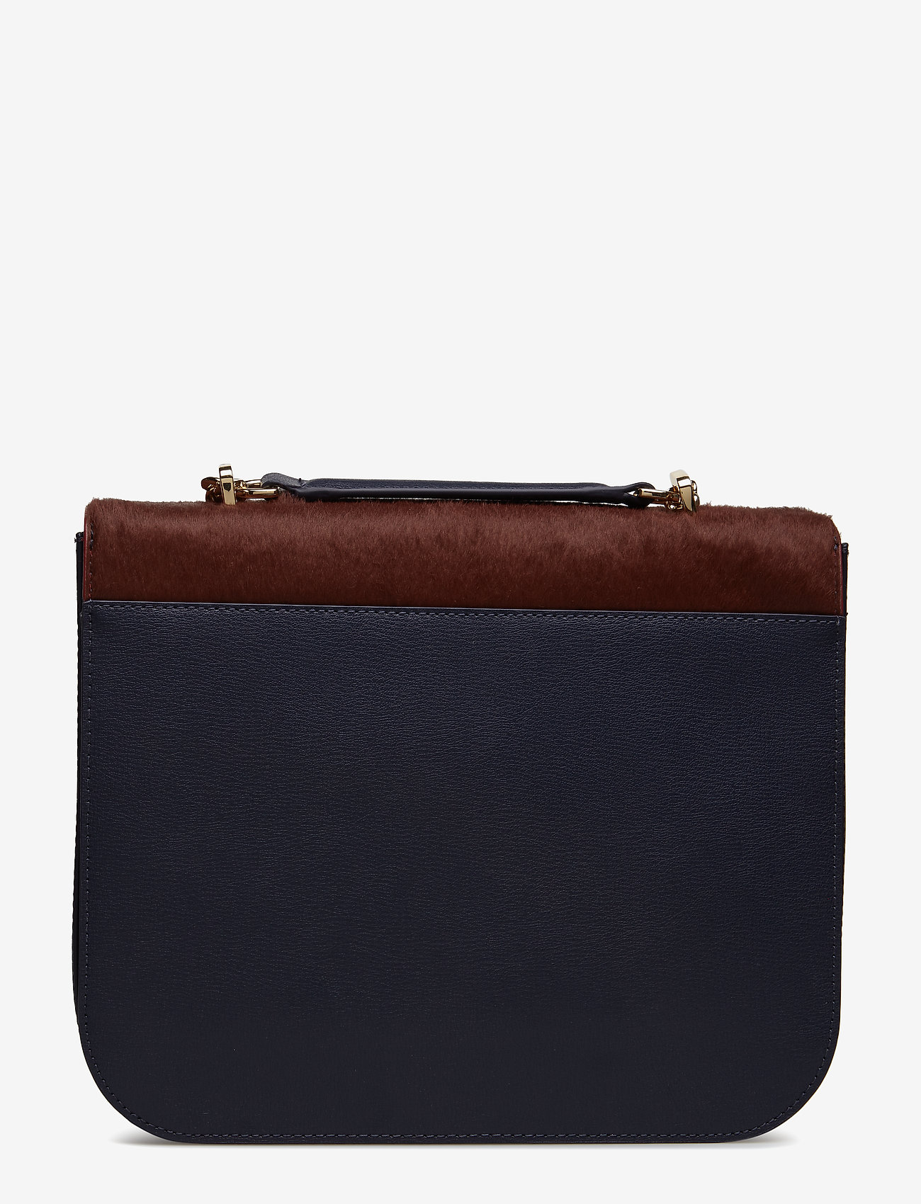 Tommy Hilfiger - TURN LOCK SATCHEL PO - burgundy/ tommy navy - 1