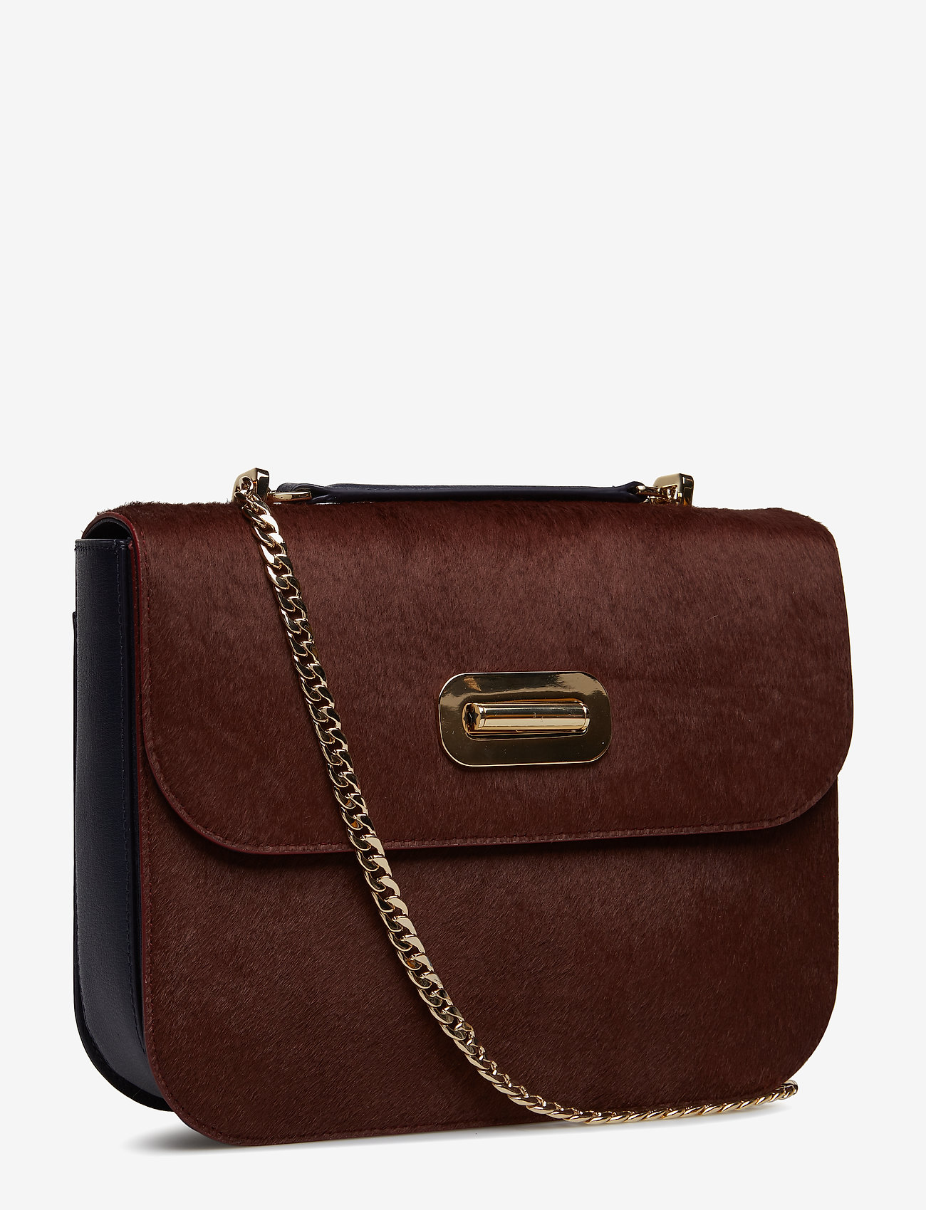 Tommy Hilfiger - TURN LOCK SATCHEL PO - burgundy/ tommy navy - 2
