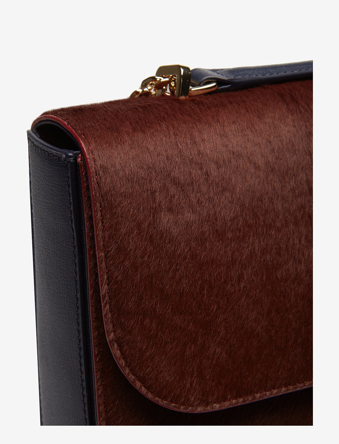 Tommy Hilfiger - TURN LOCK SATCHEL PO - burgundy/ tommy navy - 4