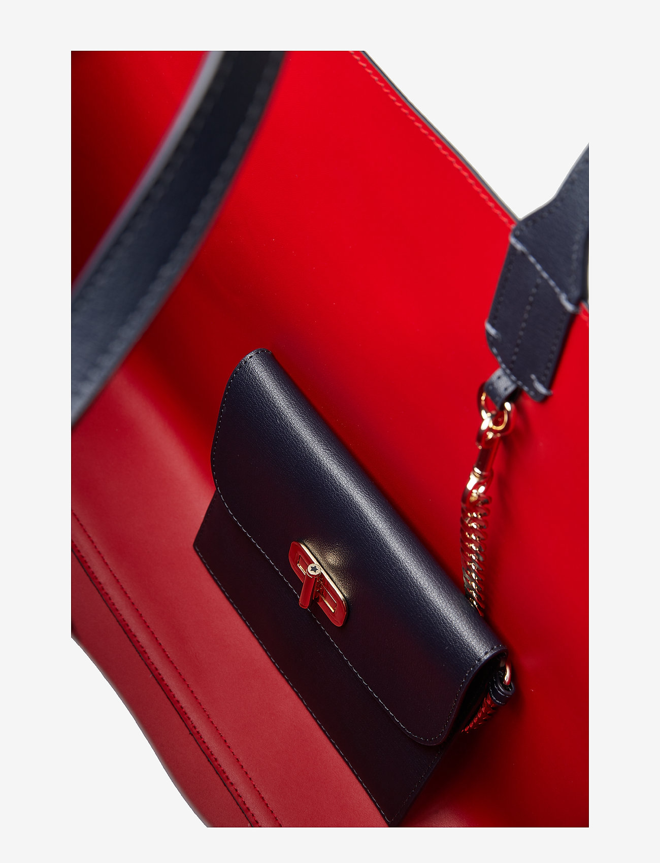 Tommy Hilfiger - ICONIC TURNLOCK TOTE - tommy navy - 4