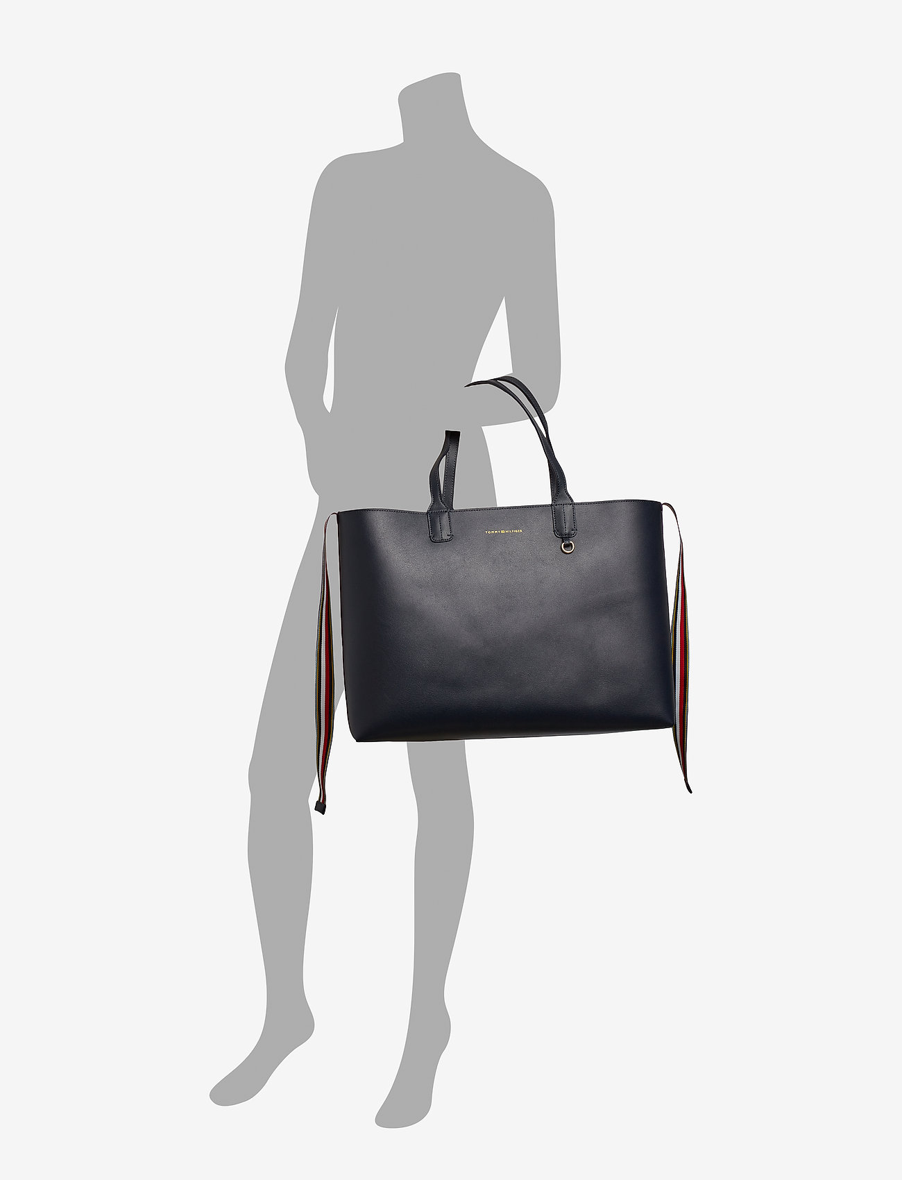 Tommy Hilfiger - ICONIC TURNLOCK TOTE - tommy navy - 5