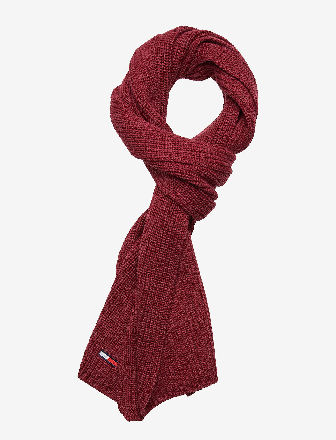 Tommy Hilfiger - TJW BASIC FLAG RIB S - burgundy - 0