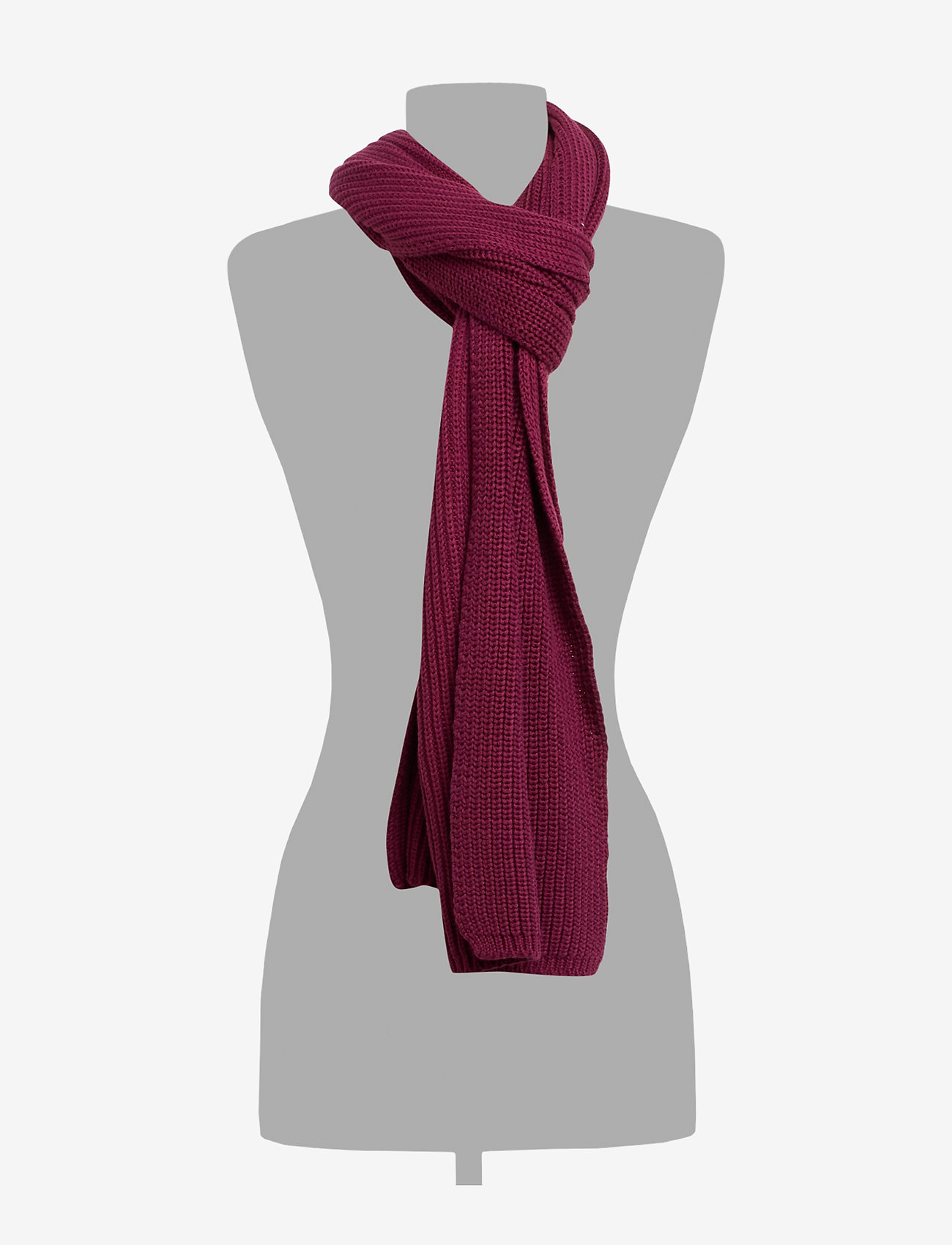 Tommy Hilfiger - TJW BASIC FLAG RIB S - burgundy - 1