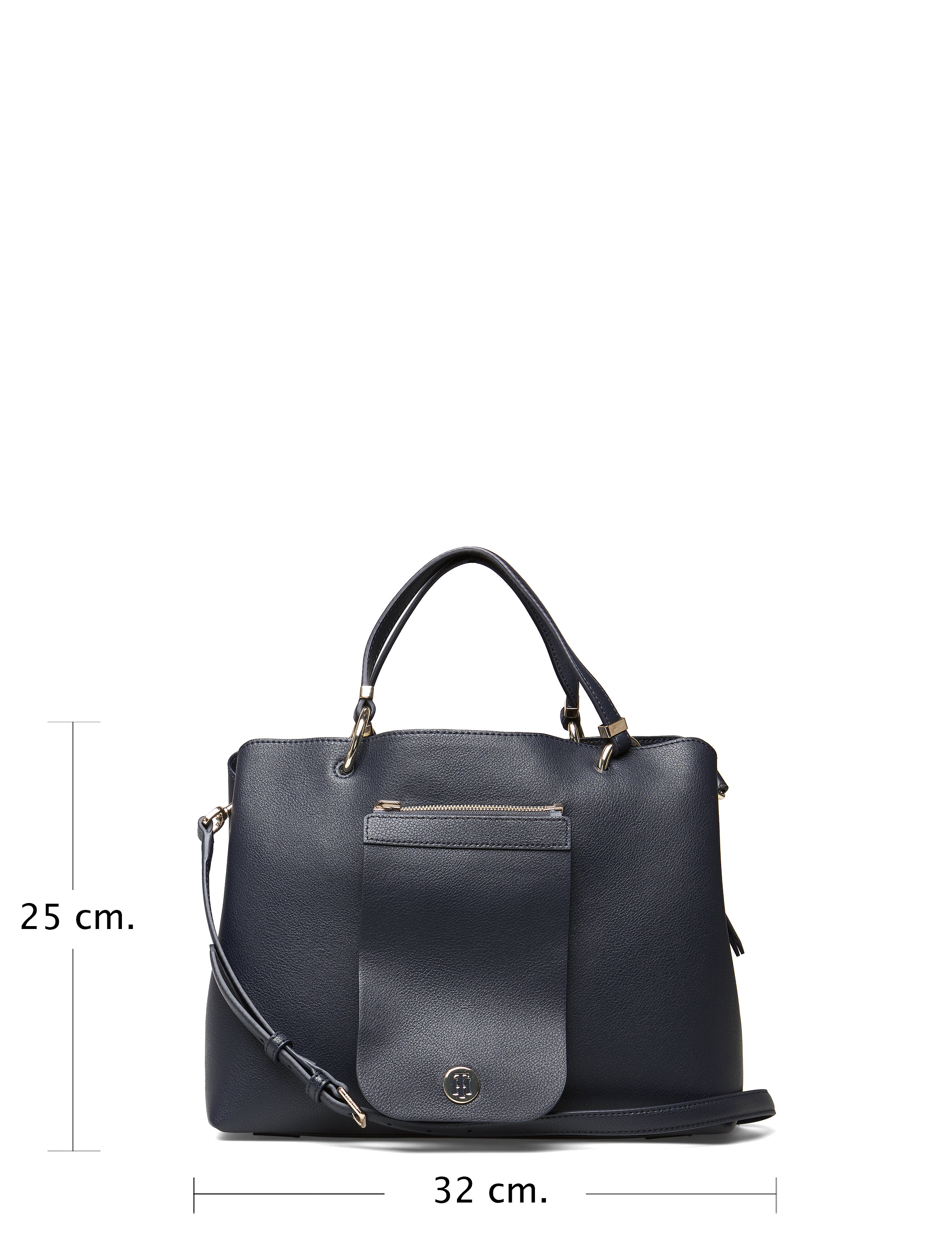 Tommy Hilfiger - MY TOMMY SATCHEL - tommy navy- monogram - 5