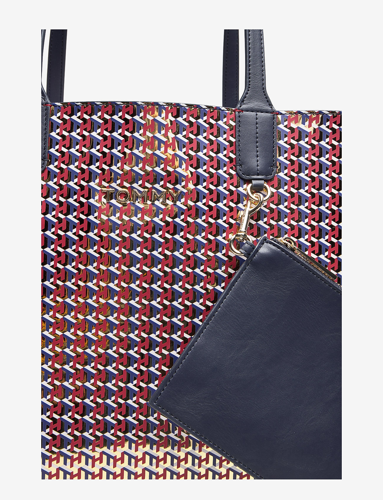 Tommy Hilfiger - ICONIC TOMMY TOTE MO - metallic monogram - 3