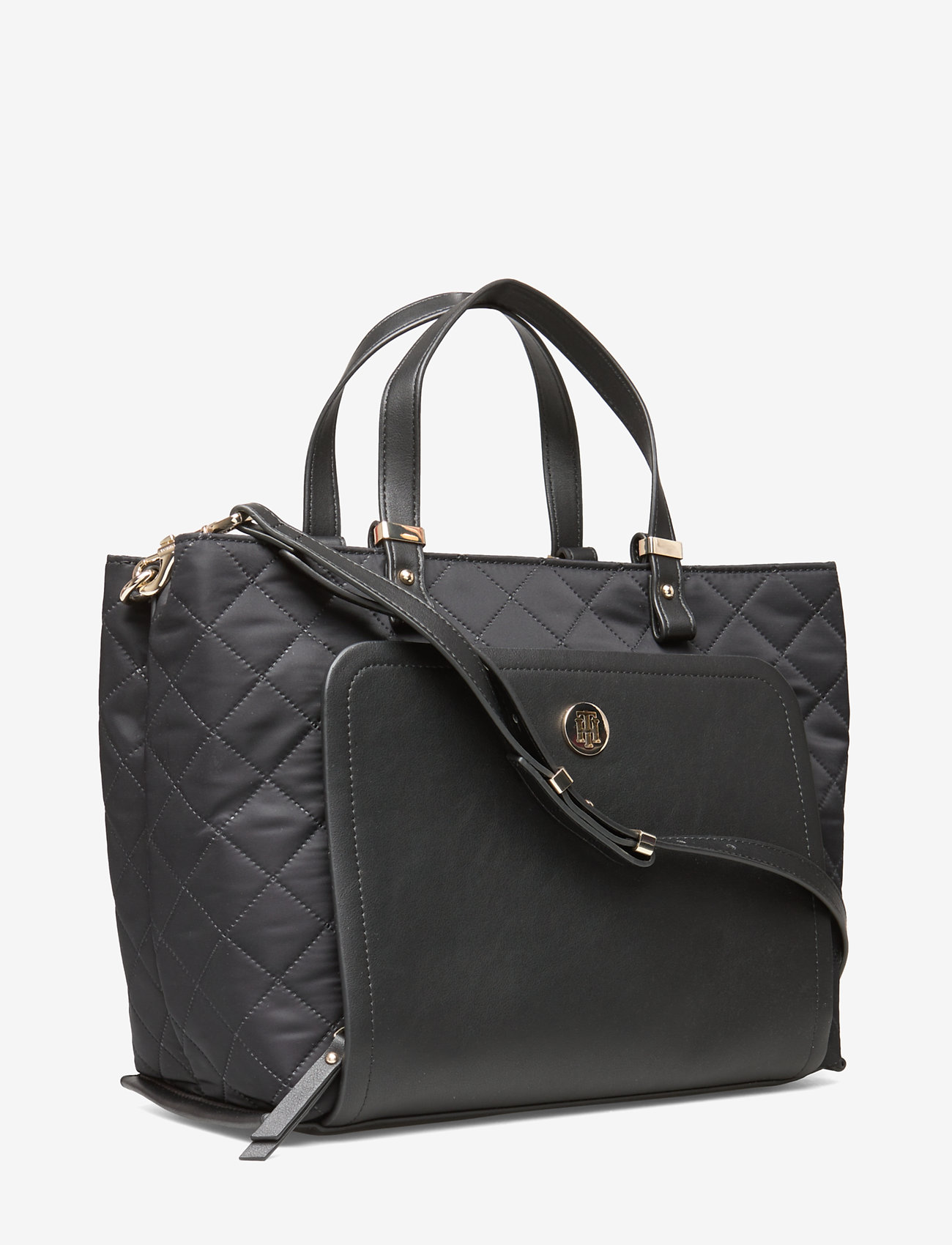 Tommy Hilfiger - TH ELEGANT TOTE QUIL - black - 2