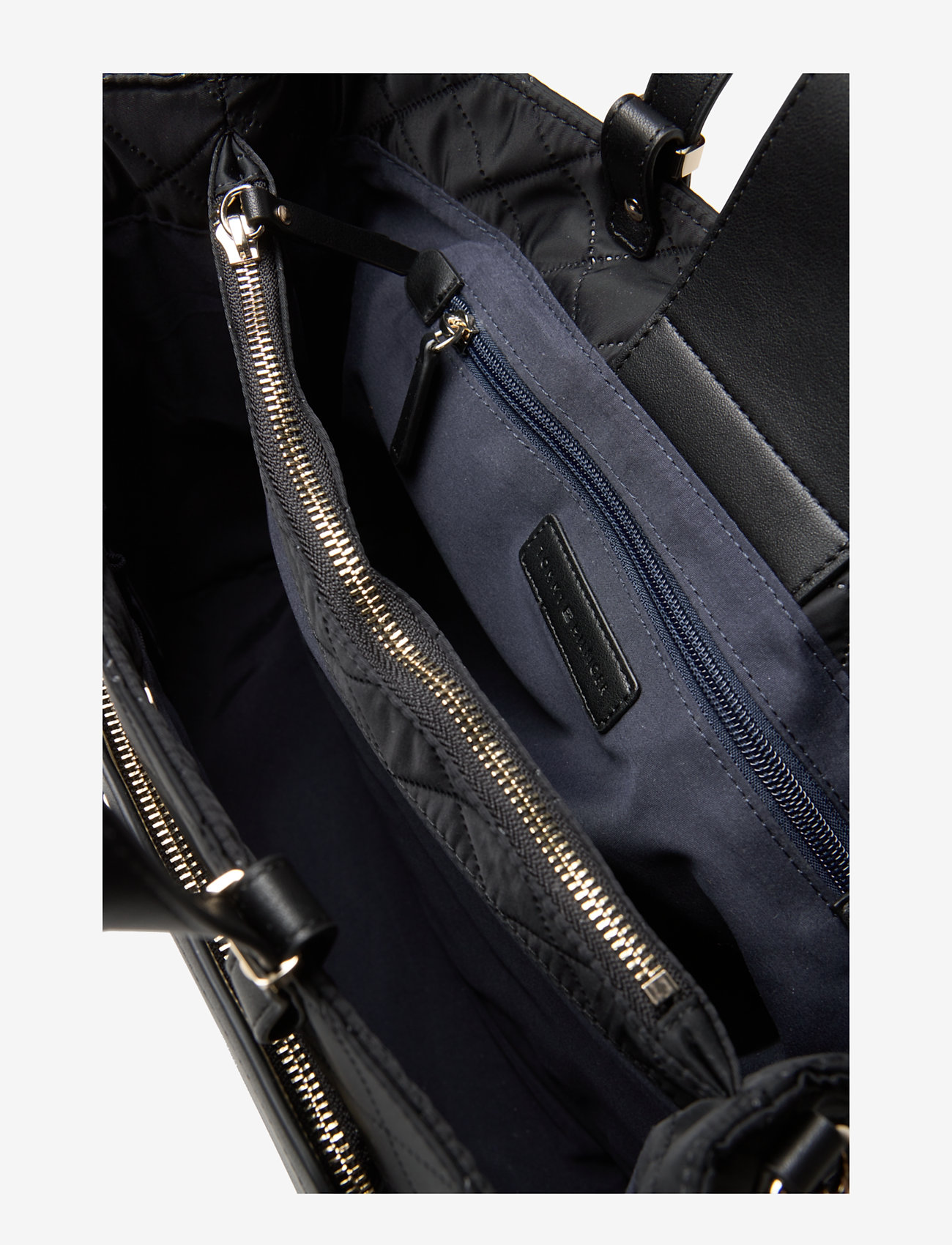 Tommy Hilfiger - TH ELEGANT TOTE QUIL - black - 4