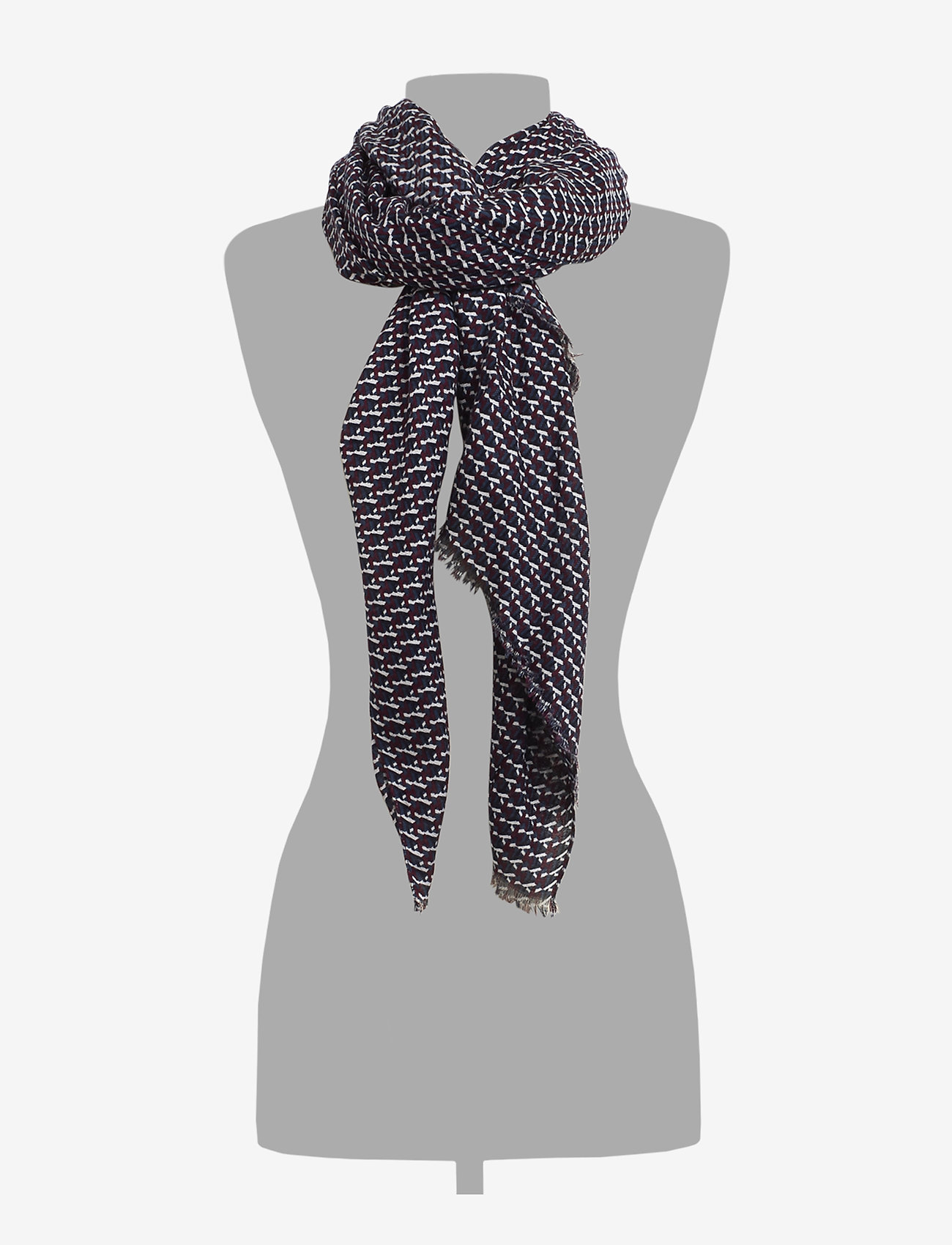 Tommy Hilfiger - TH CUBE PRINT SCARF - surf the web mix - 1