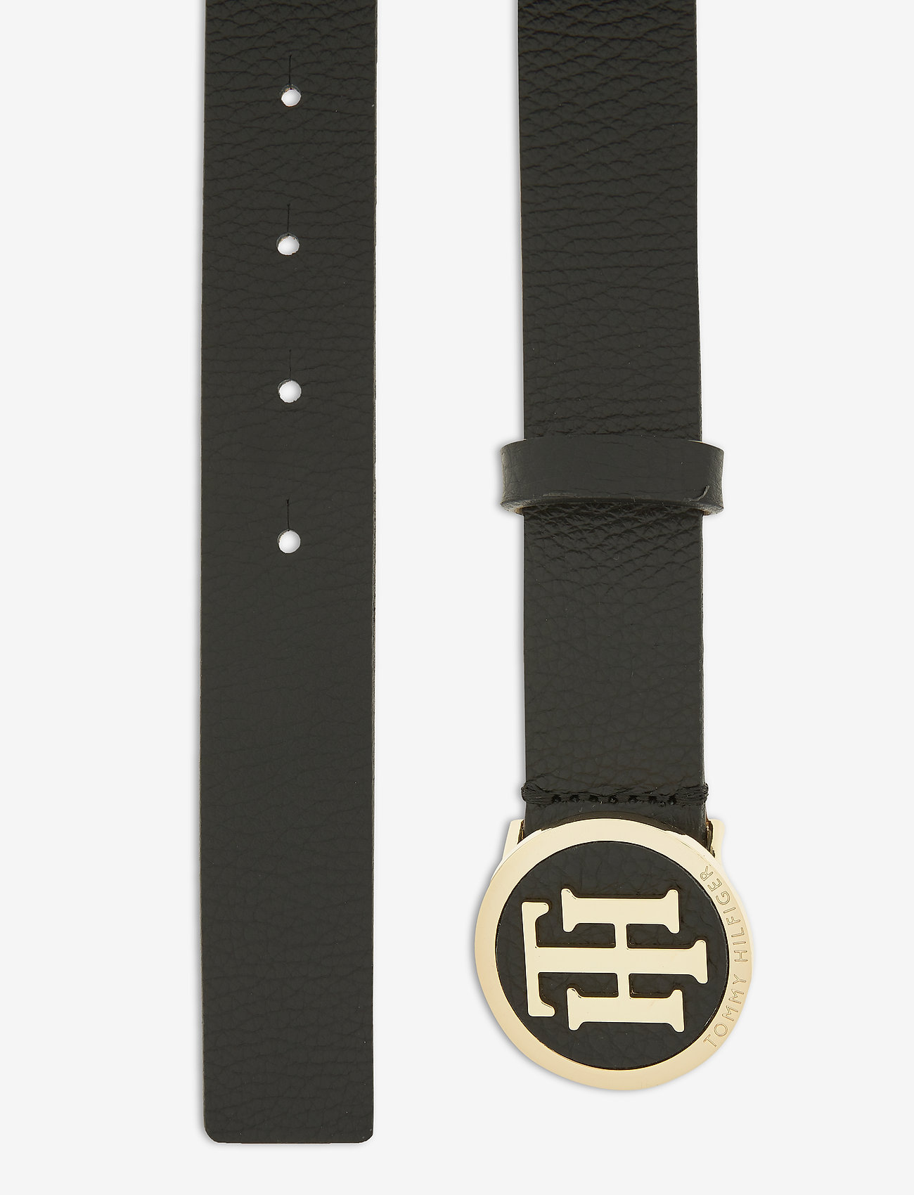 Tommy Hilfiger - TH ROUND BELT 3.0 - black - 1