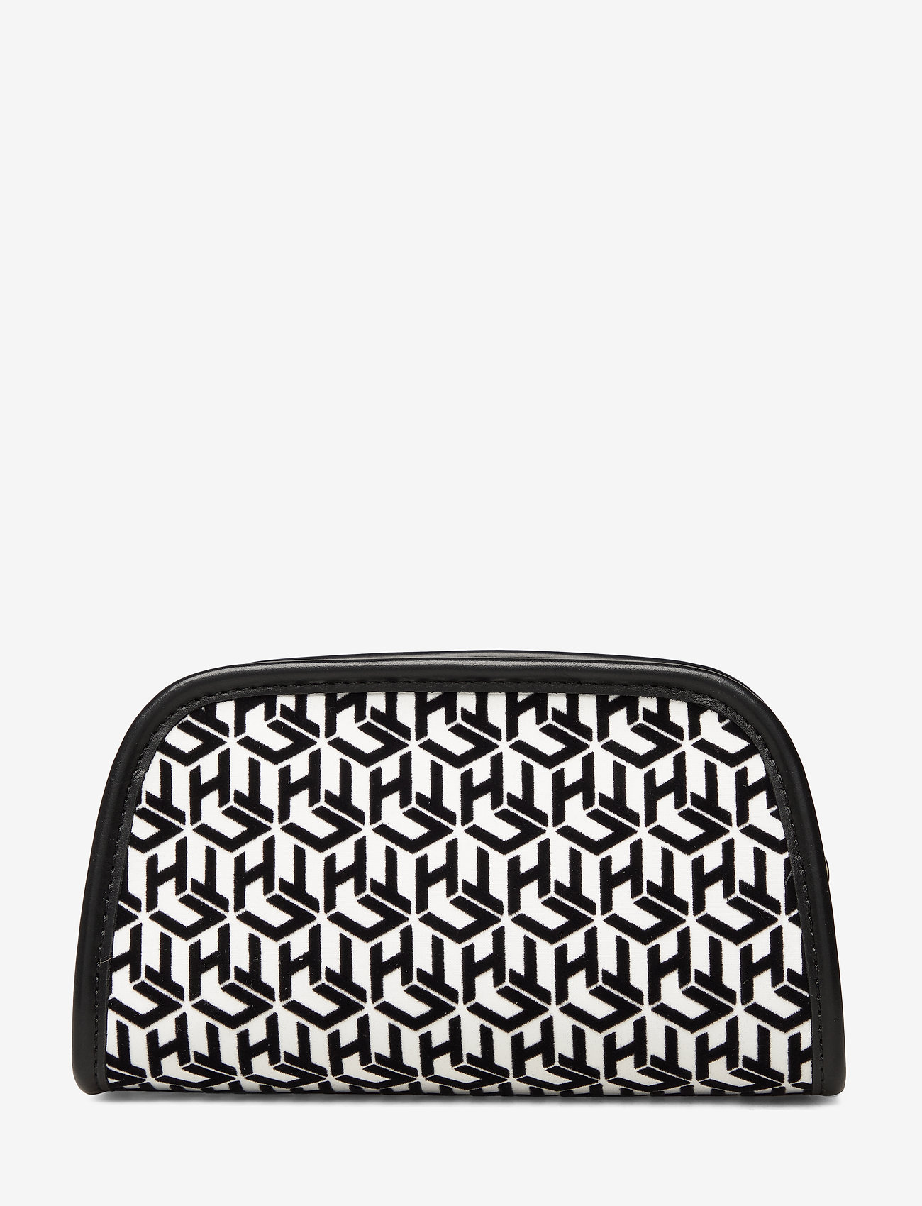 Tommy Hilfiger - ICONIC TOMMY MAKE UP CASE - black & white monogram - 1