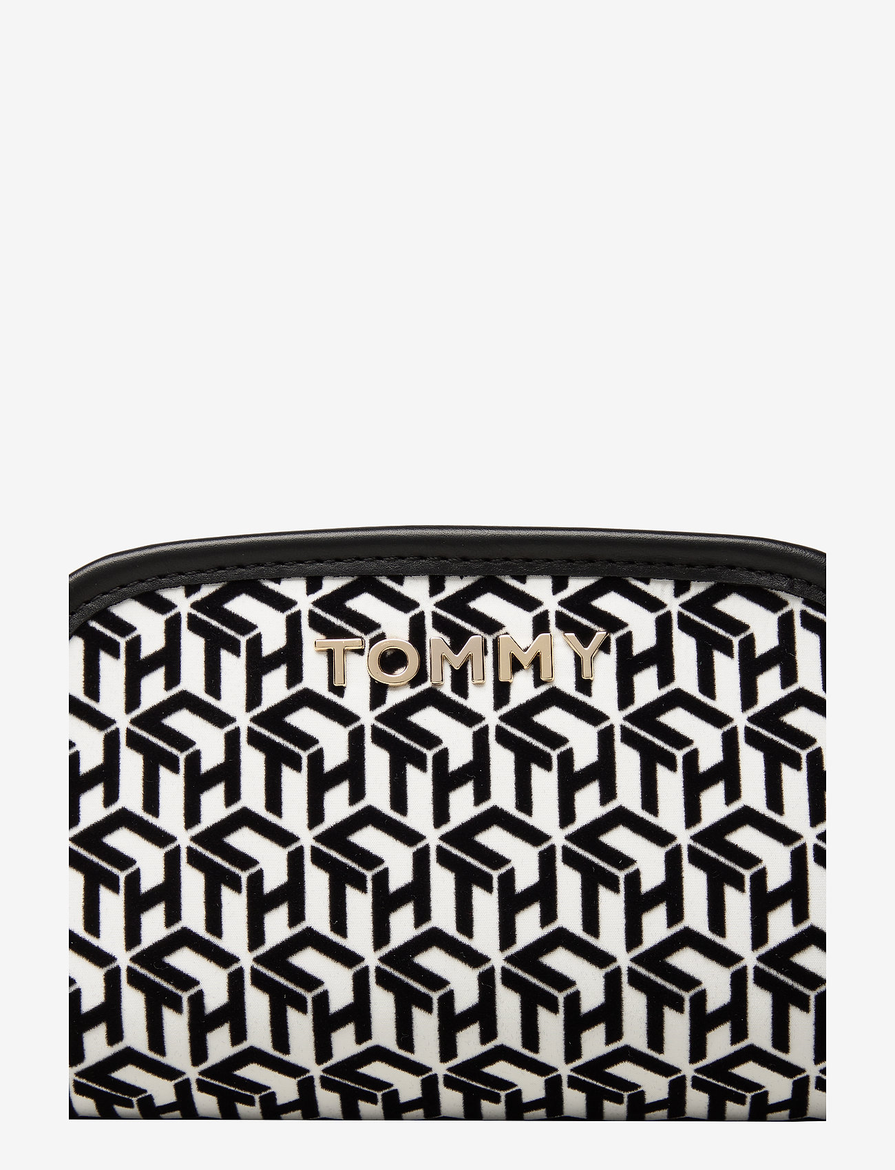 Tommy Hilfiger - ICONIC TOMMY MAKE UP CASE - black & white monogram - 3