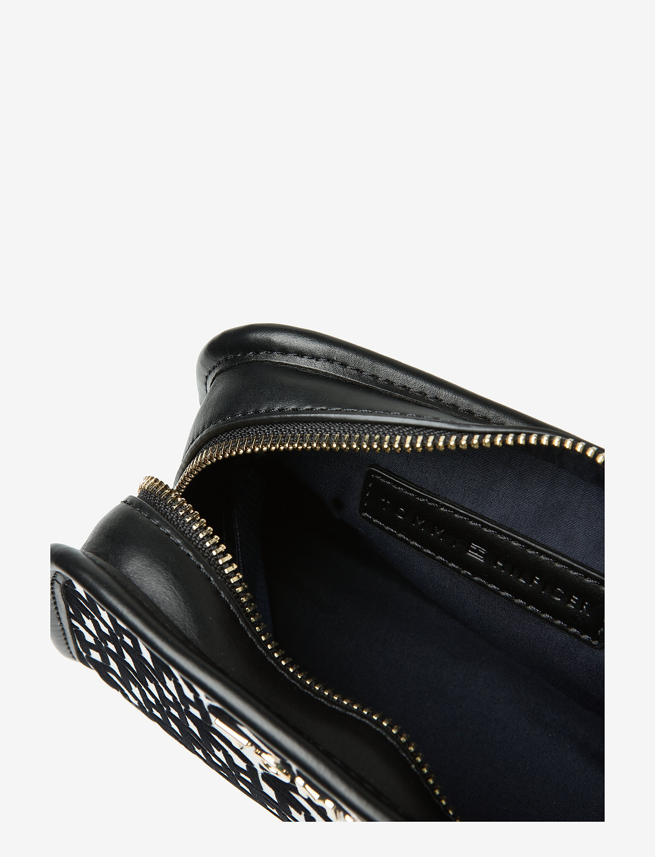 Tommy Hilfiger - ICONIC TOMMY MAKE UP CASE - black & white monogram - 4