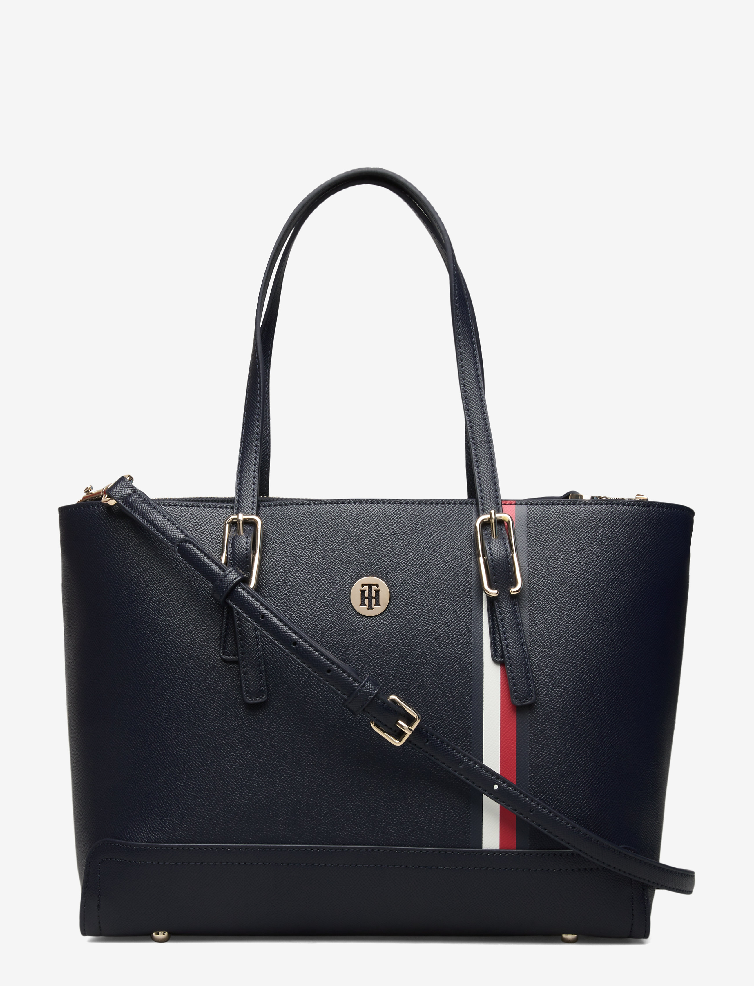 Tommy Hilfiger - HONEY MED TOTE - sky captain - 0