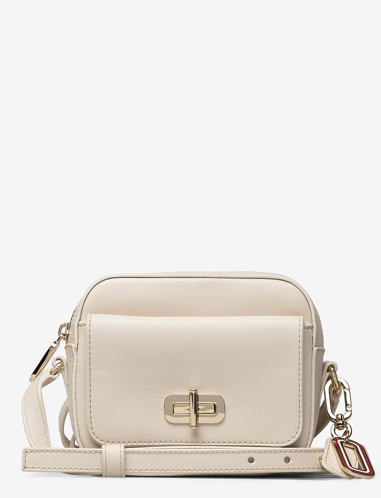 Tommy Hilfiger - CANVAS MIX CAMERA BAG SOLID - oatmeal - 0