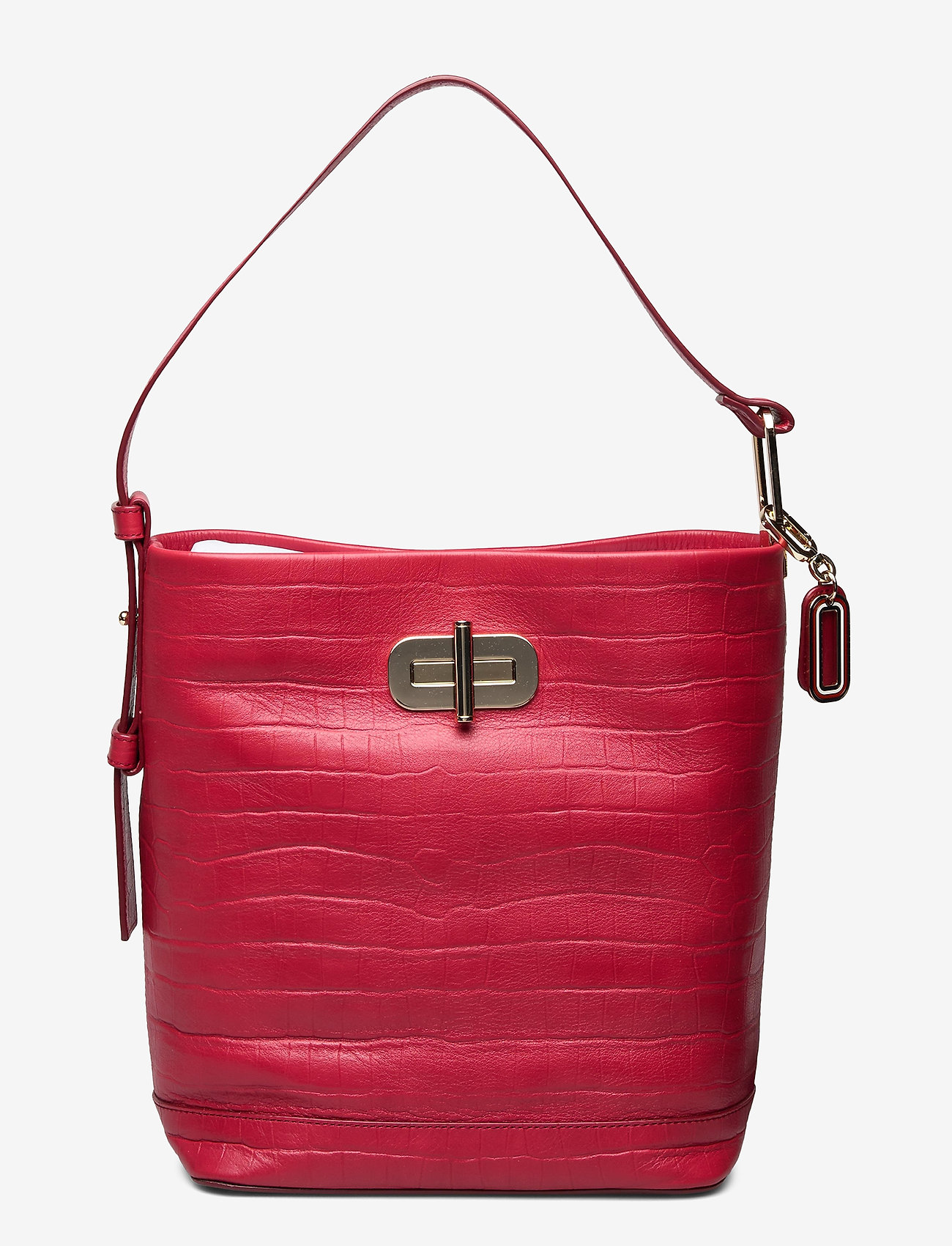 Tommy Hilfiger - CANVAS MIX BUCKET CR - barbados cherry - 0