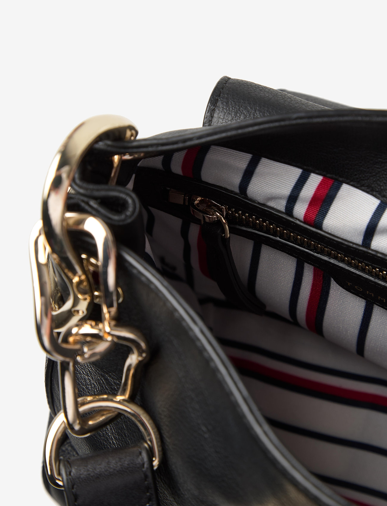 Tommy Hilfiger - SOFT TLOCK SATCHEL - black - 3