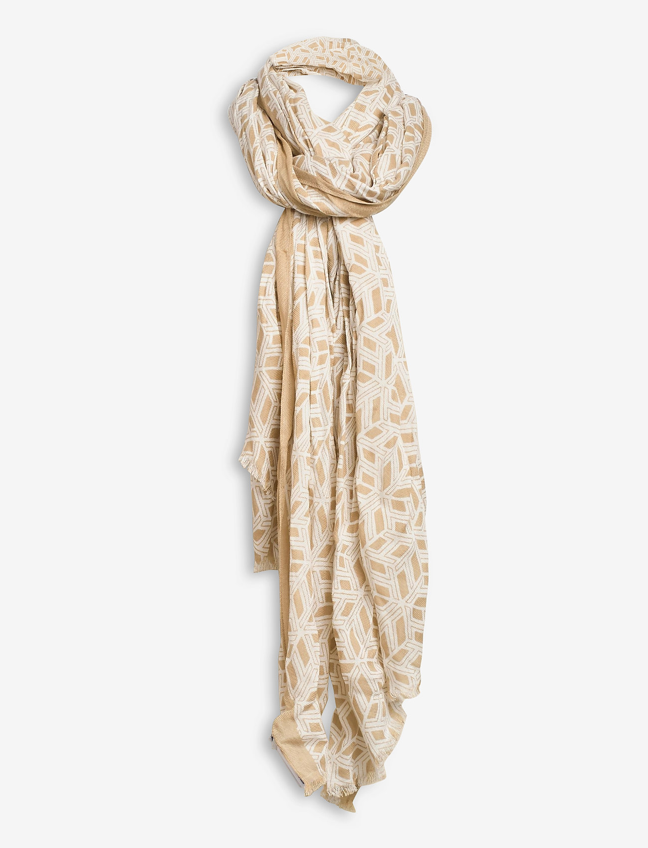 Tommy Hilfiger - OUTLINE MONOGRAM SCARF - neutral - 1