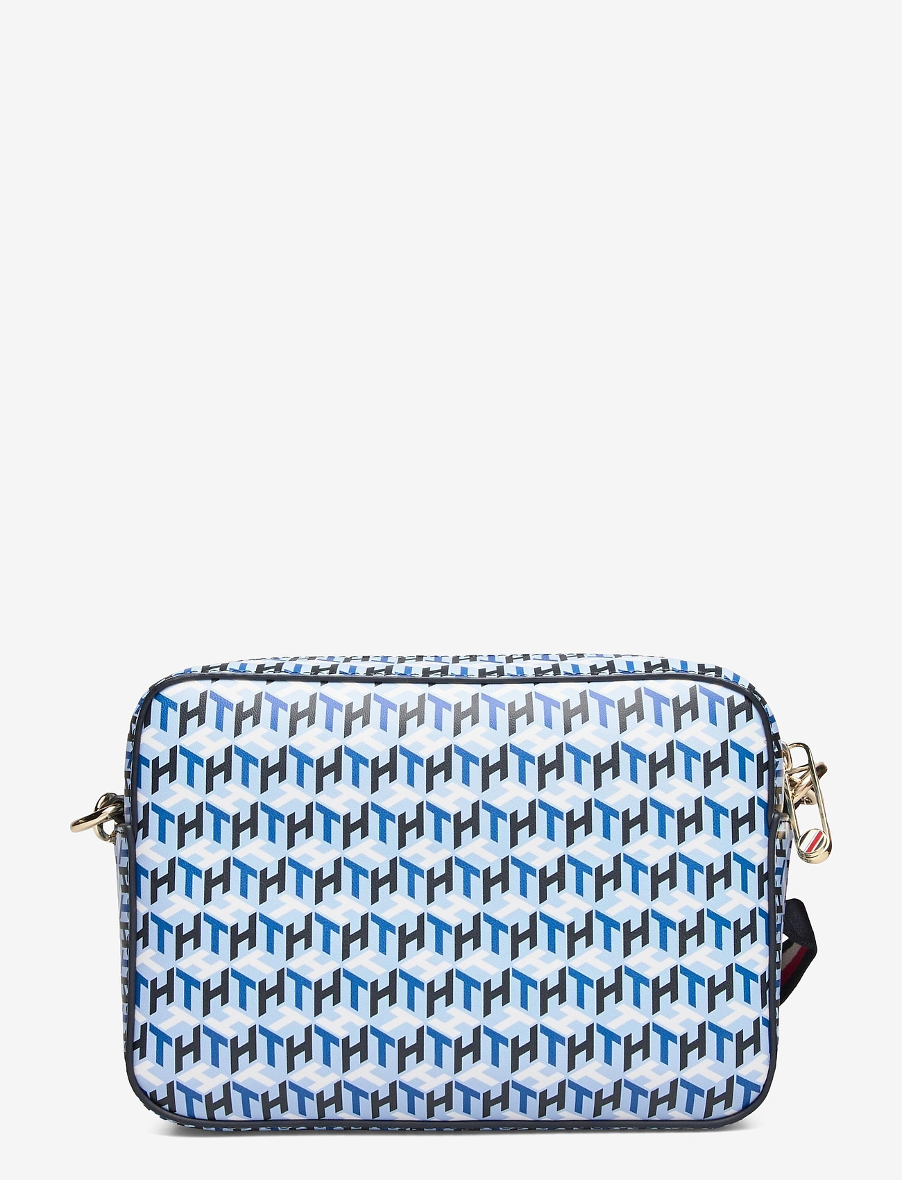 Tommy Hilfiger - ICONIC TOMMY CAMERA BAG MONOGRAM - bio blue - 1