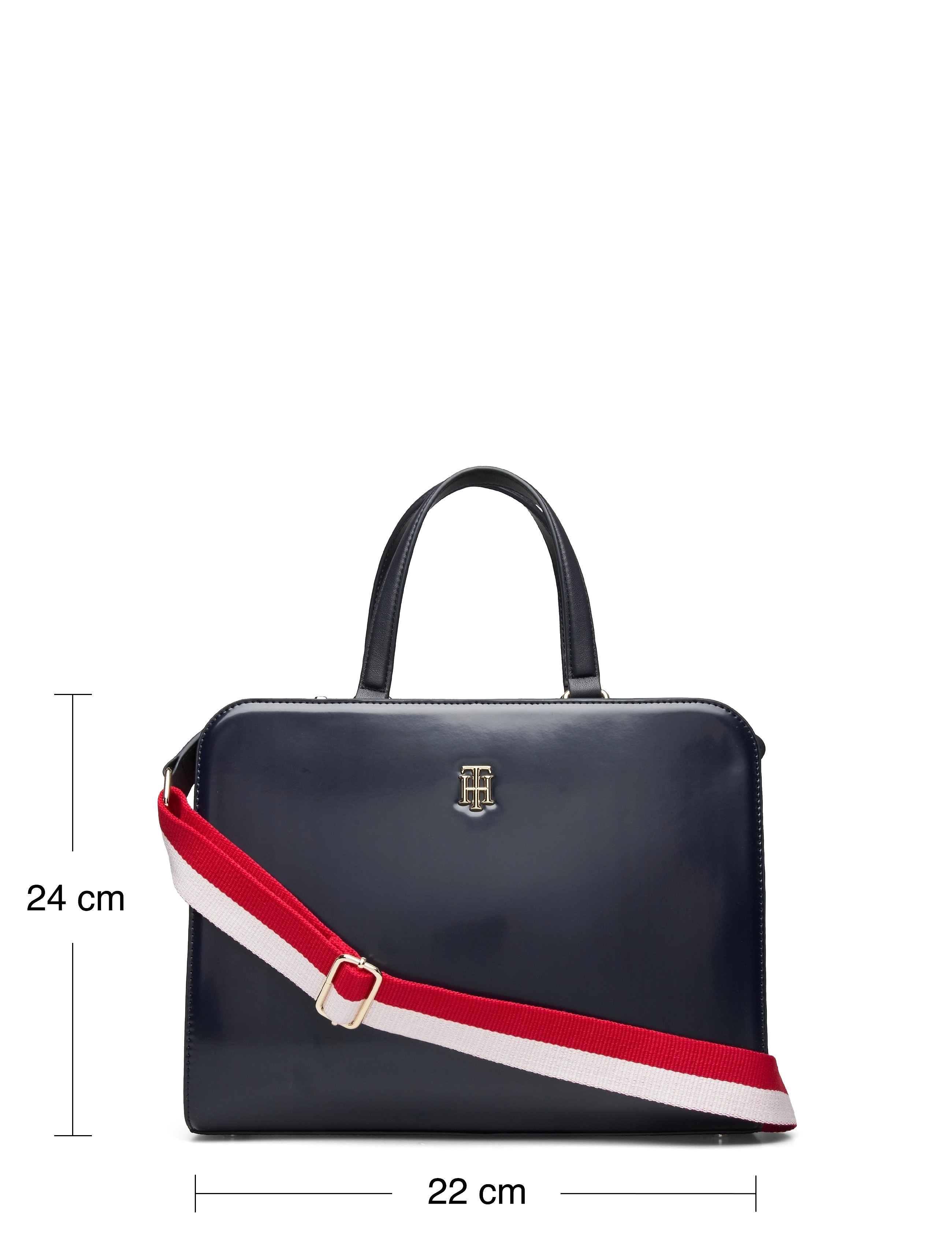 Tommy Hilfiger - TH STAPLE SATCHEL - desert sky - 5