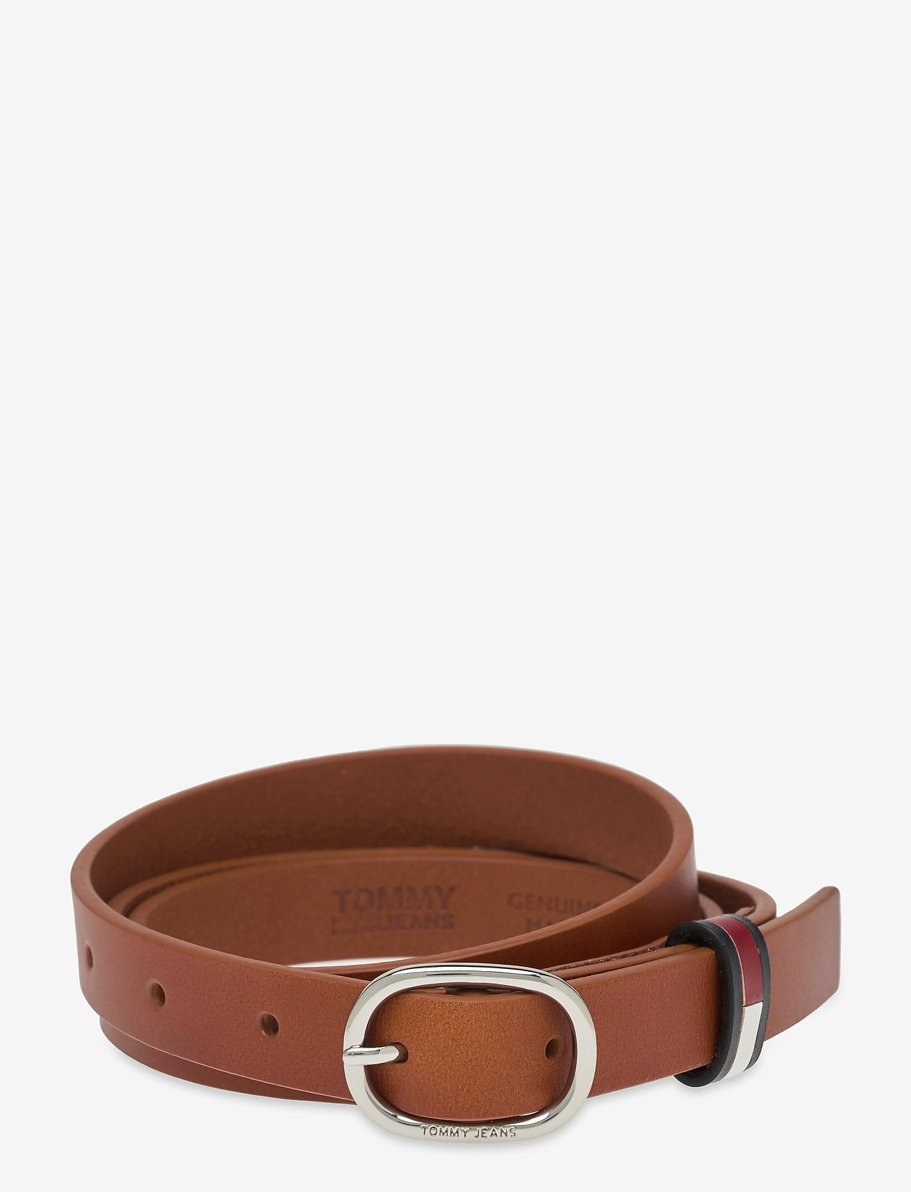 Tommy Hilfiger - TJW CASUAL OVAL BELT  2.0 - cognac - 0